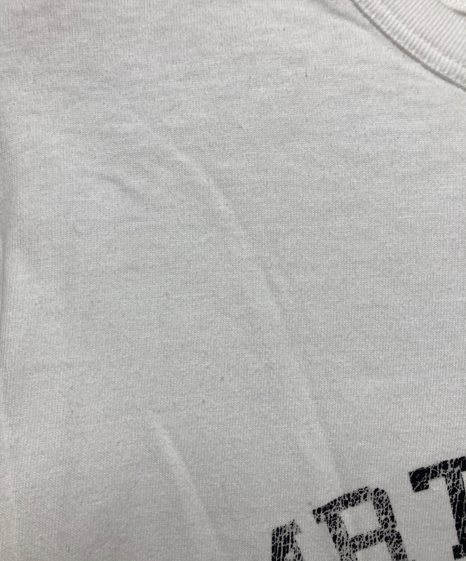 中古・古着通販】KHOKI (コッキ) プリントTシャツ ホワイト サイズ:3