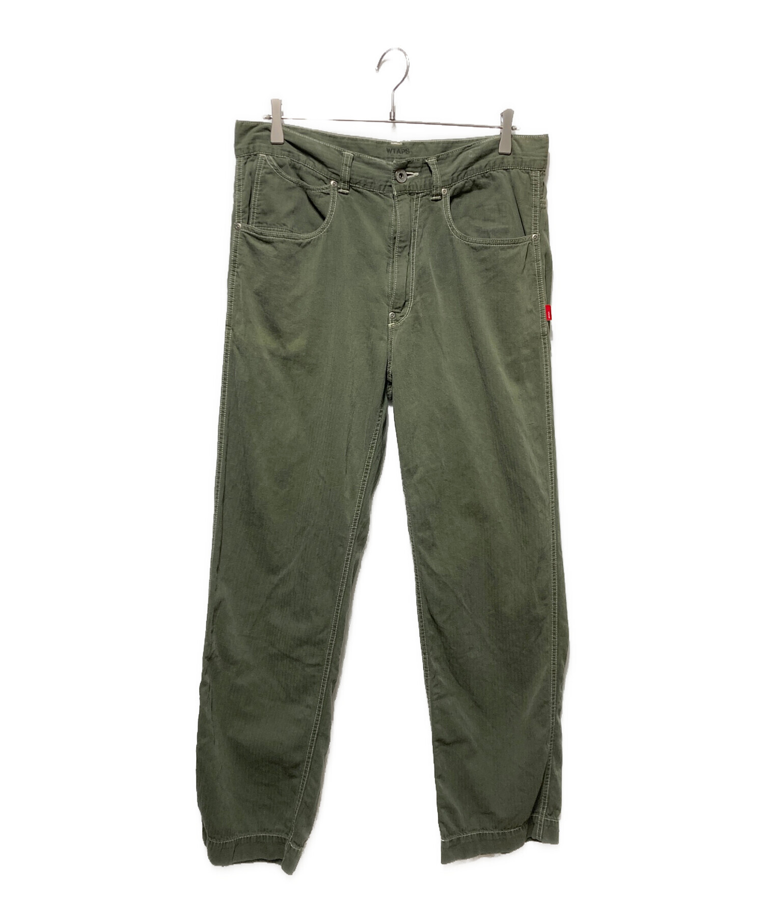 中古・古着通販】WTAPS (ダブルタップス) HBTワークパンツ カーキ 