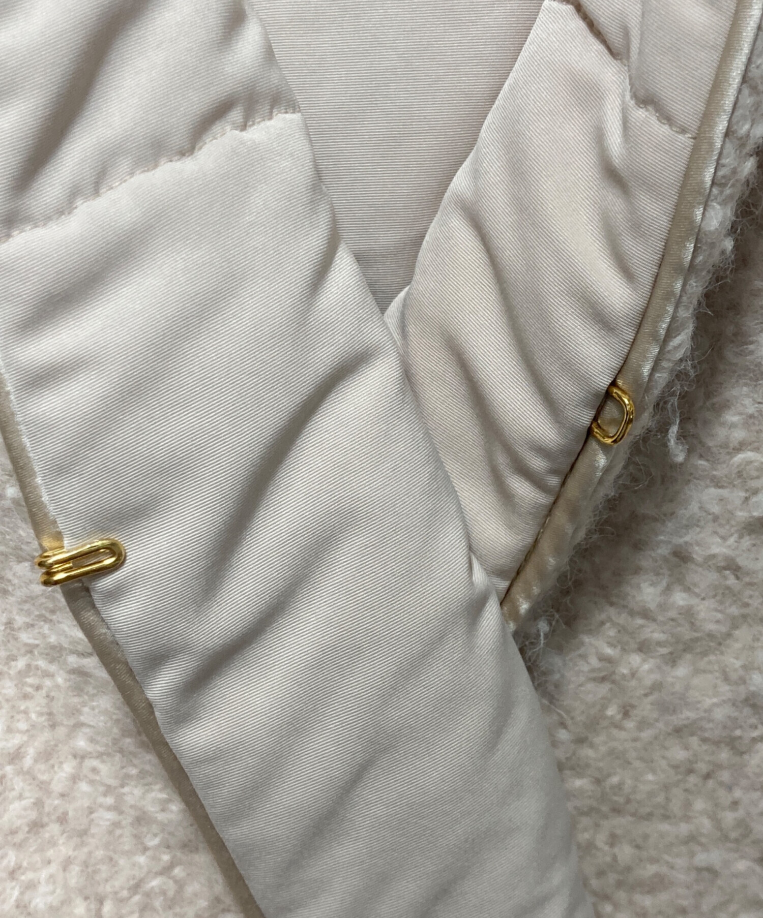 中古・古着通販】Drawer (ドゥロワー) FALL2 ボアジレ ベージュ サイズ