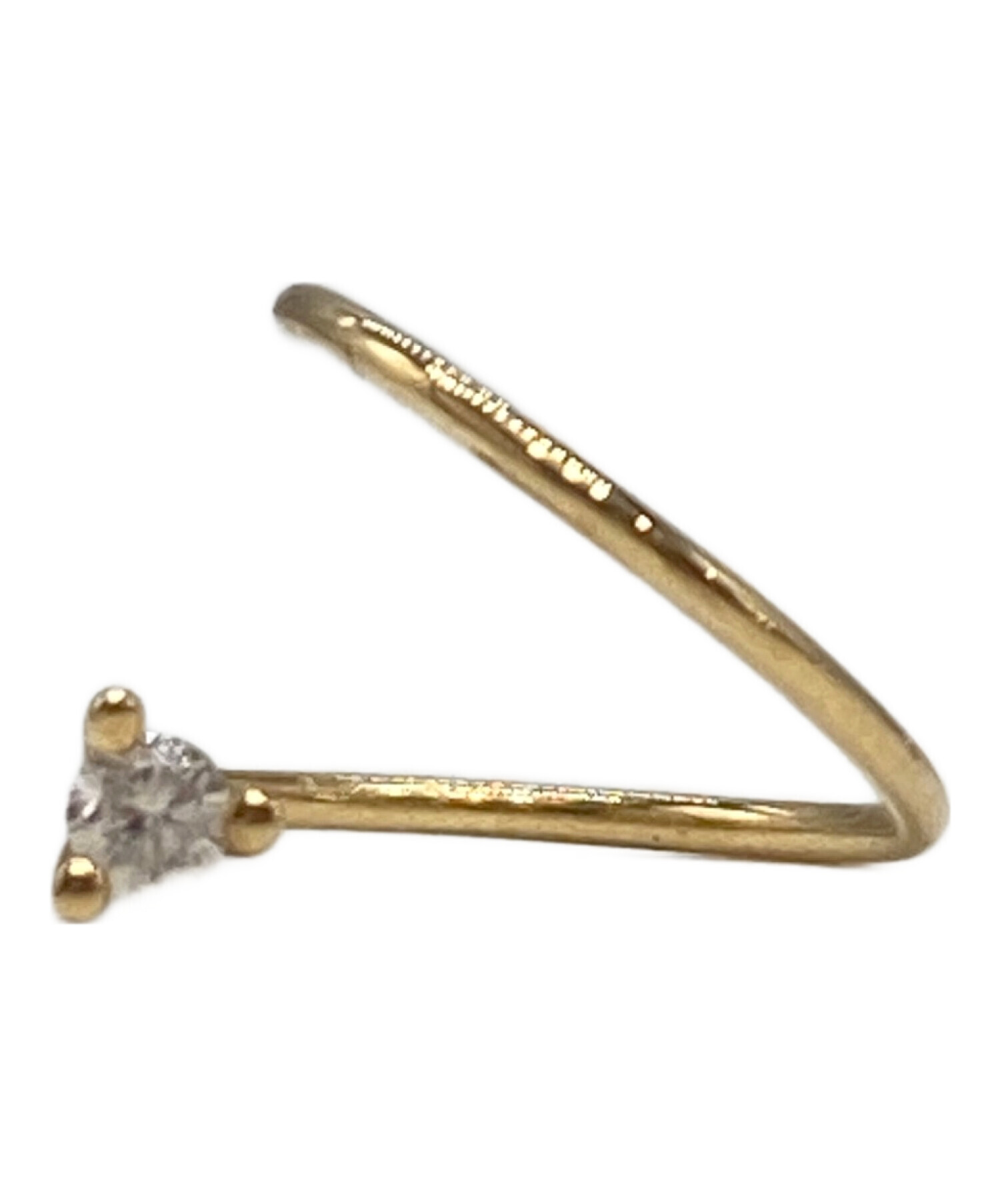 中古・古着通販】NOUE (ノウエ) 右耳用ダイヤモンドピアス ゴールド