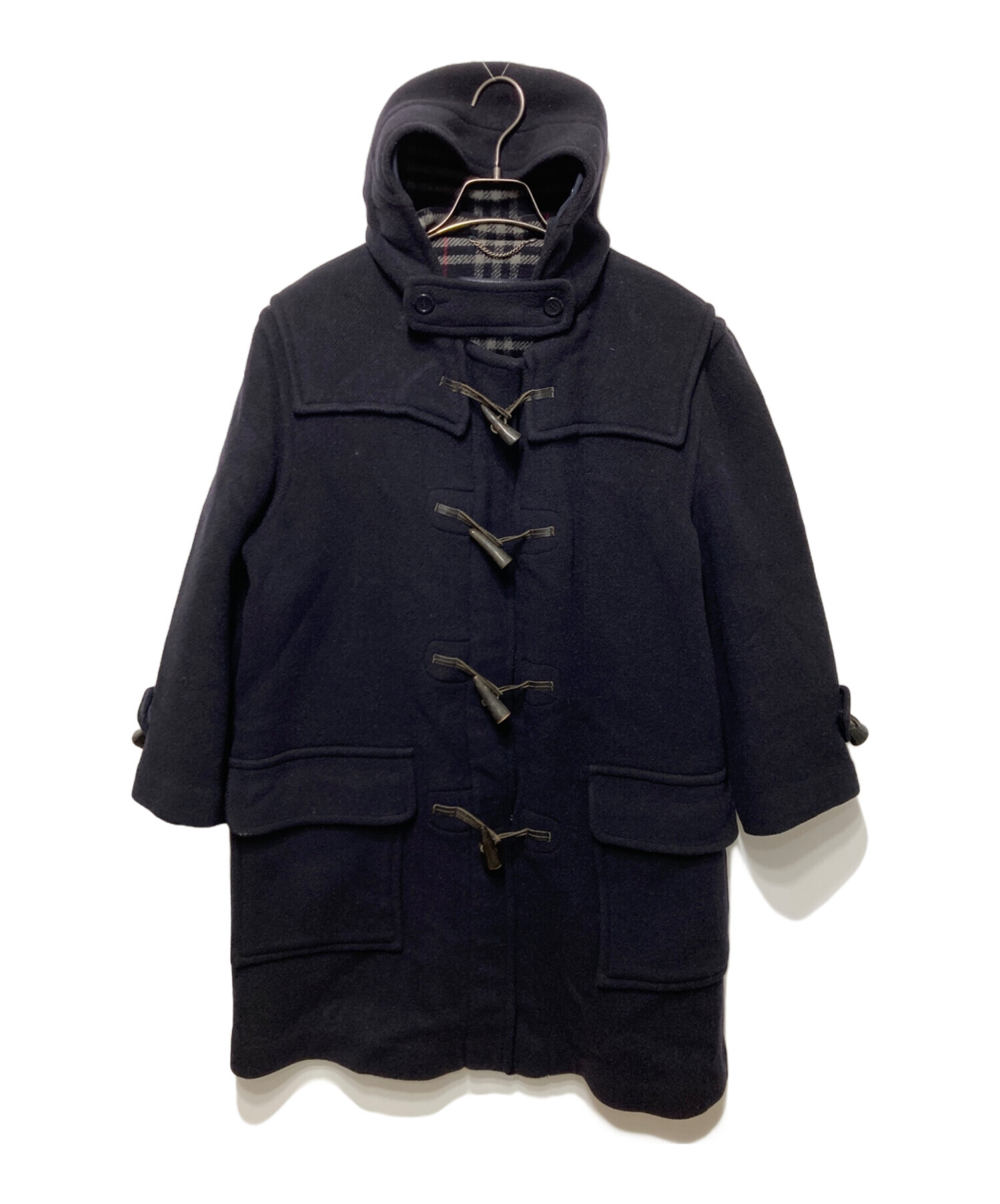BURBERRY／ダッフルコート／ネイビー／MADEＩＮ　England 中古・古着通販】Burberry's (バーバリーズ) ダッフルコート ネイビー