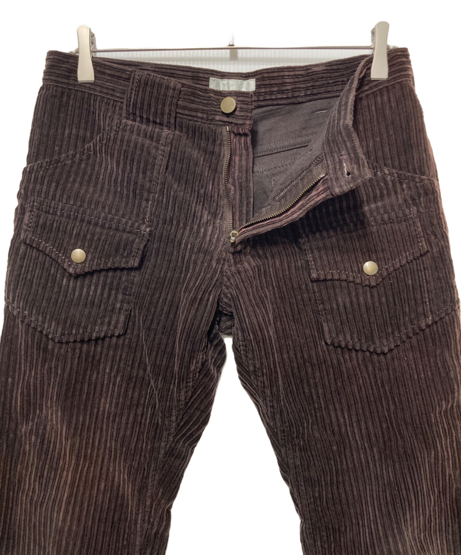 n(n) by NUMBER (N)INE 音符ストレッチコーデュロイパンツ 中古・古着通販】NUMBER (N)INE (ナンバーナイン) 太畝コーデュロイ