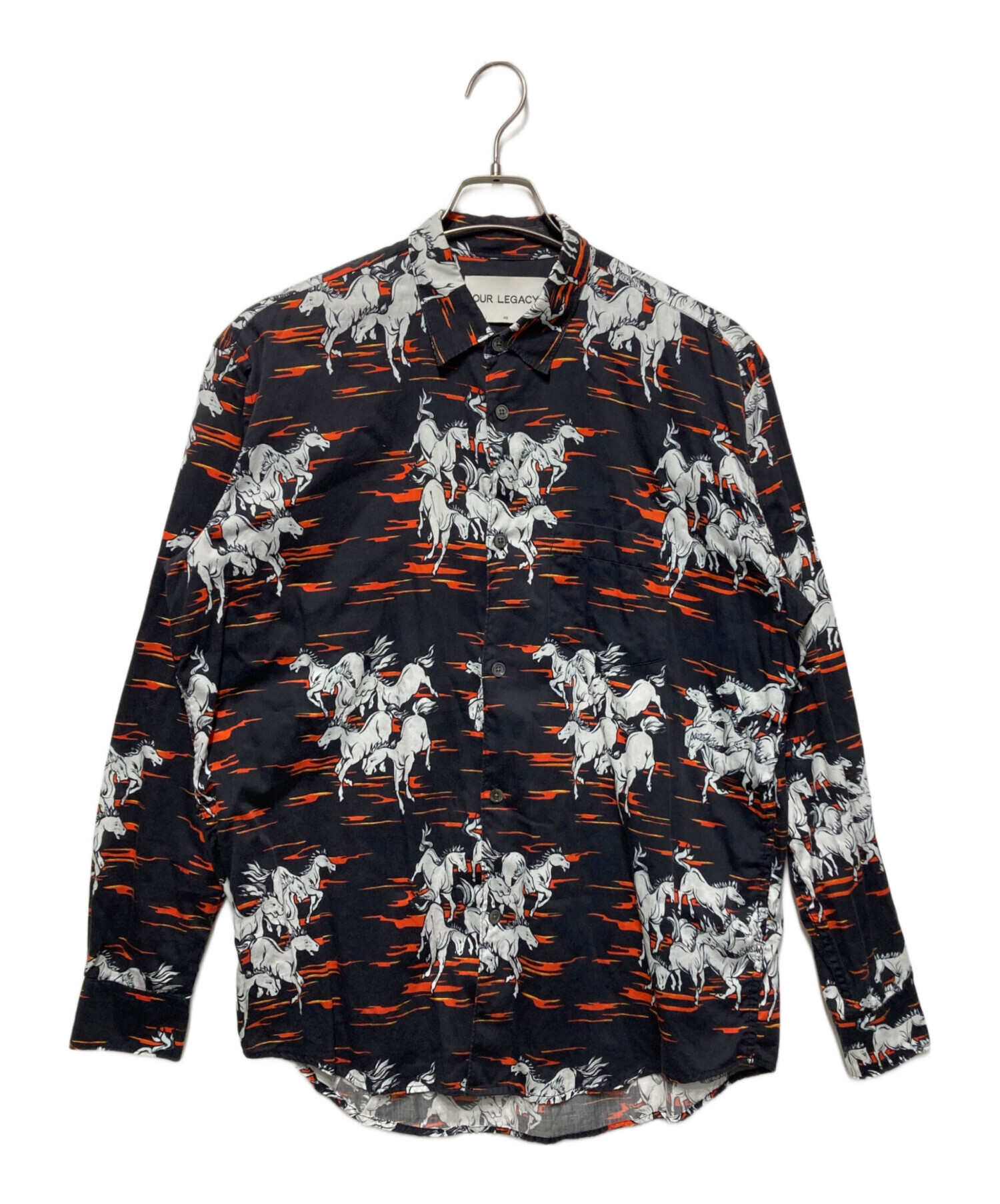 中古・古着通販】OUR LEGACY (アワーレガシー) Mustang shirt ブラック 