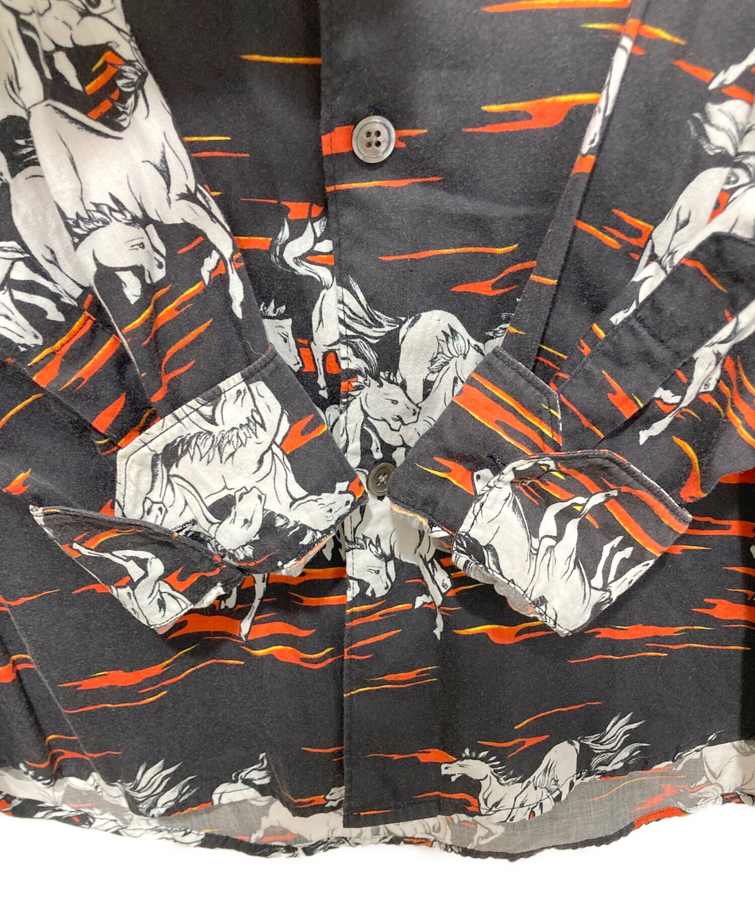 中古・古着通販】OUR LEGACY (アワーレガシー) Mustang shirt ブラック