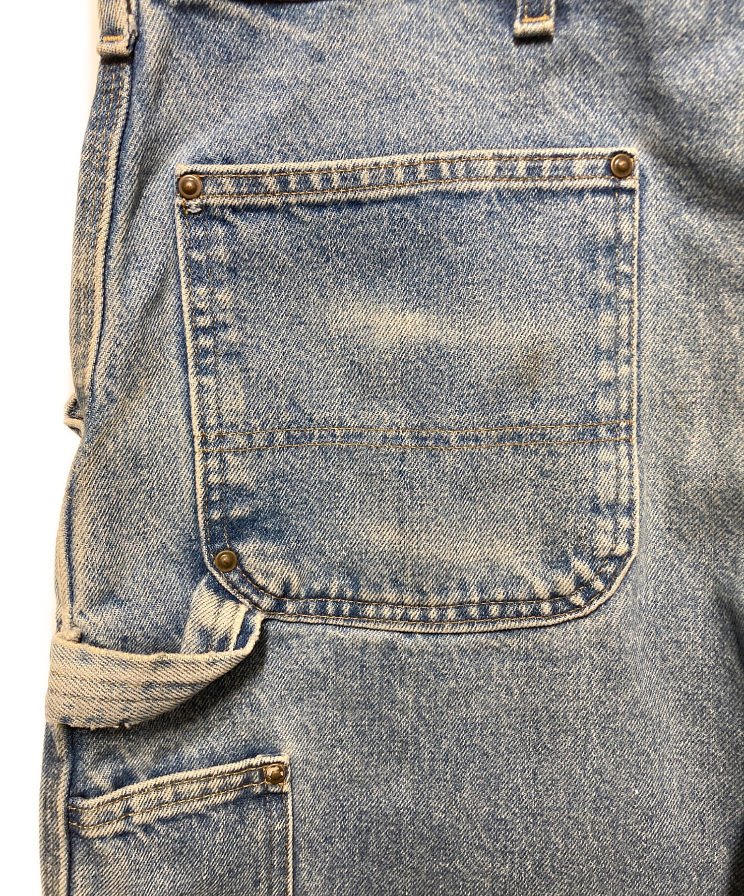 中古・古着通販】CarHartt (カーハート) ダブルニーデニムパンツ
