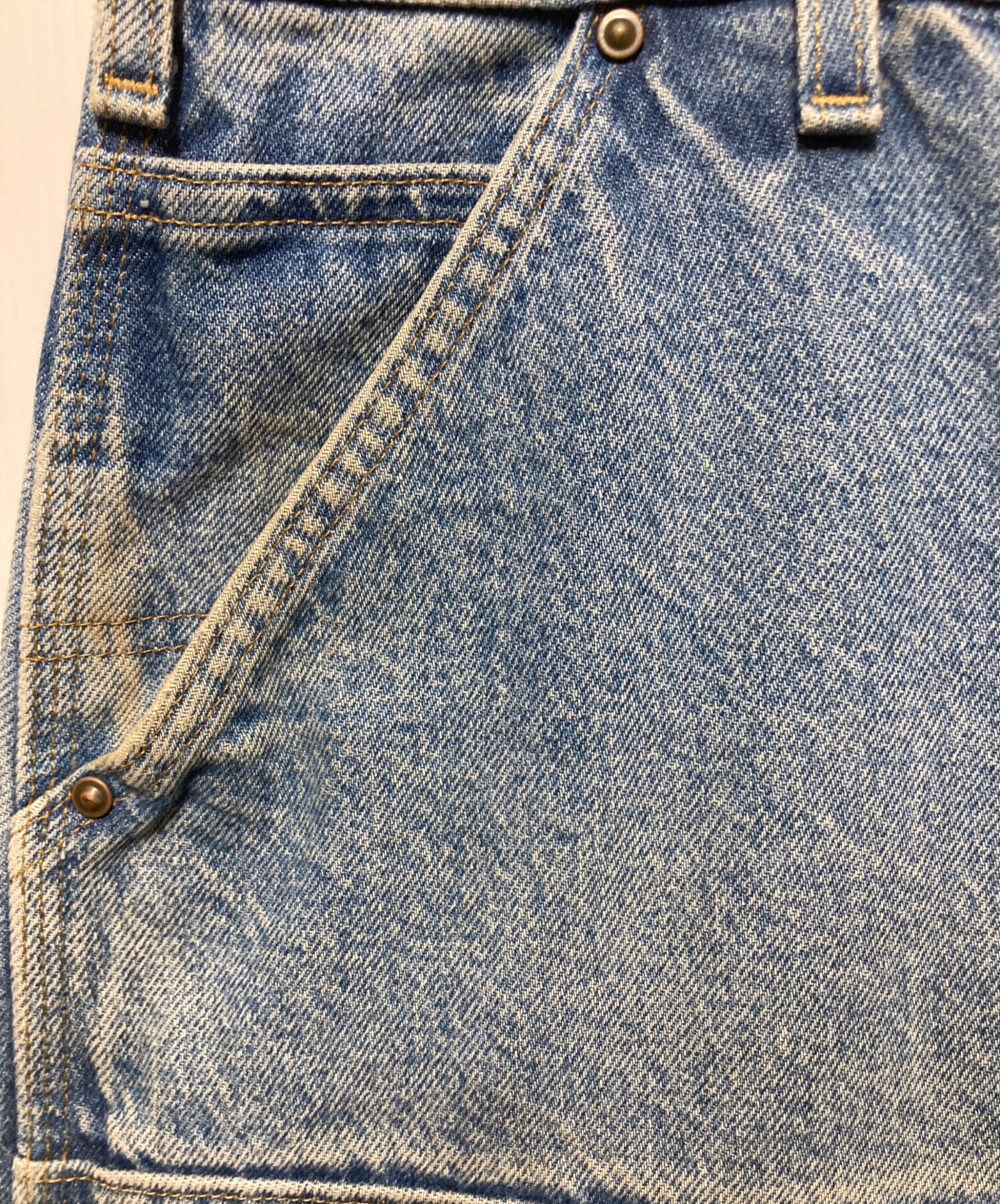 中古・古着通販】CarHartt (カーハート) ダブルニーデニムパンツ