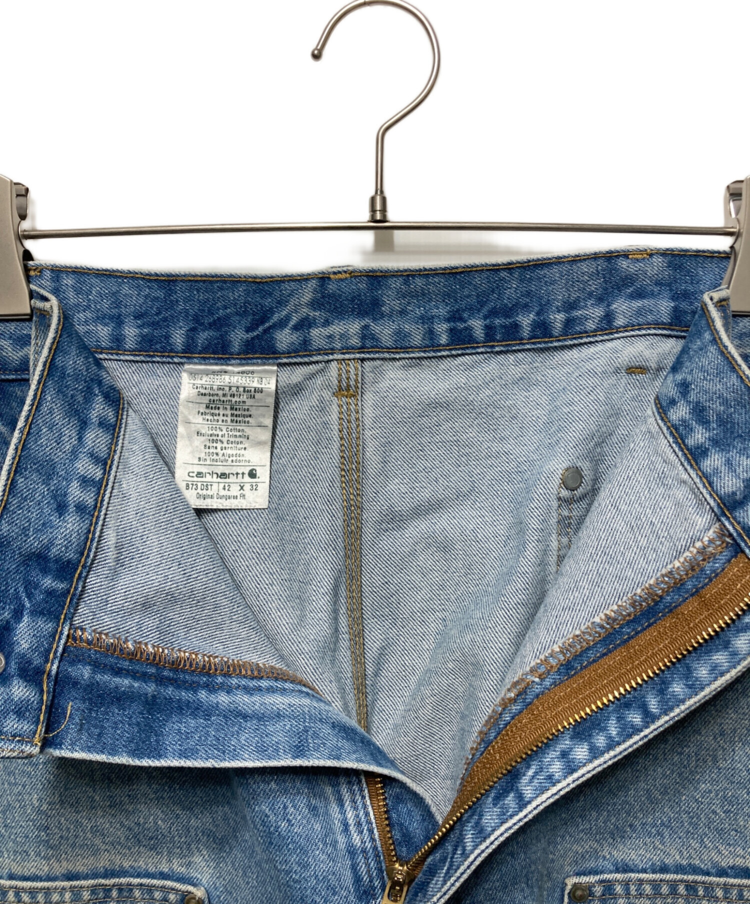 中古・古着通販】CarHartt (カーハート) ダブルニーデニムパンツ