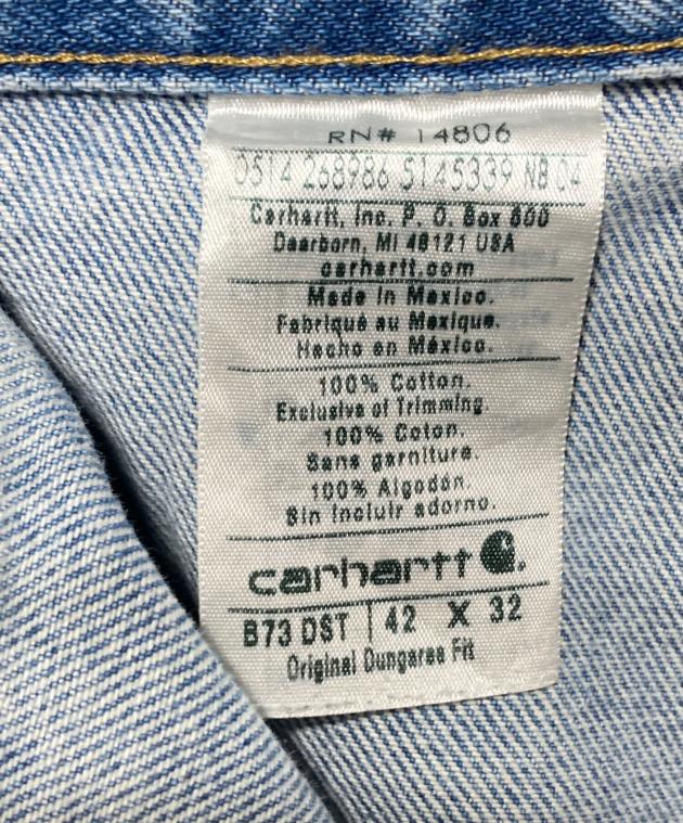 K*2様 カーハート B73-DST ダブルニー デニム ペインター 42×32 carhartt B73 DST | デニムパンツ - 札幌 ビンテージ 古着屋 BRIDGE