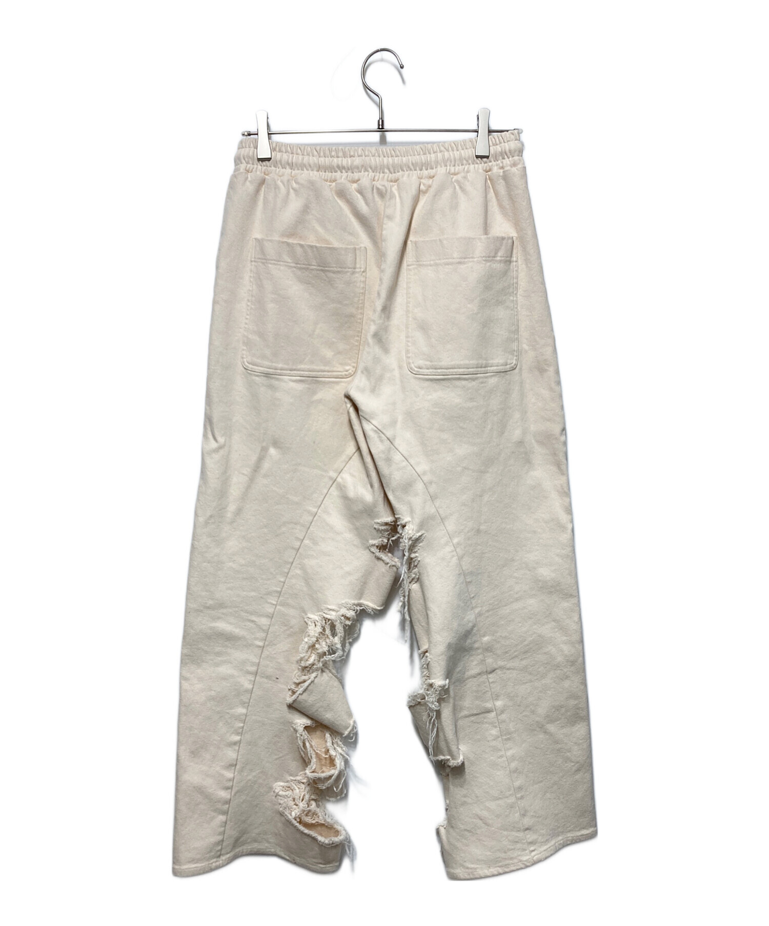 中古・古着通販】ELCHELE (エルチェレ) INSIDE RIPPED HOLE PANTS