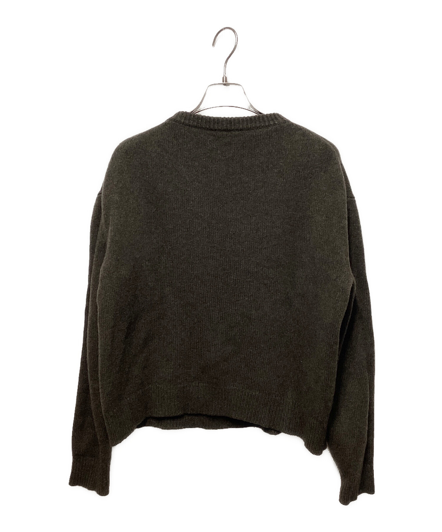 中古・古着通販】maison kitsune (メゾンキツネ) ニット カーキ サイズ