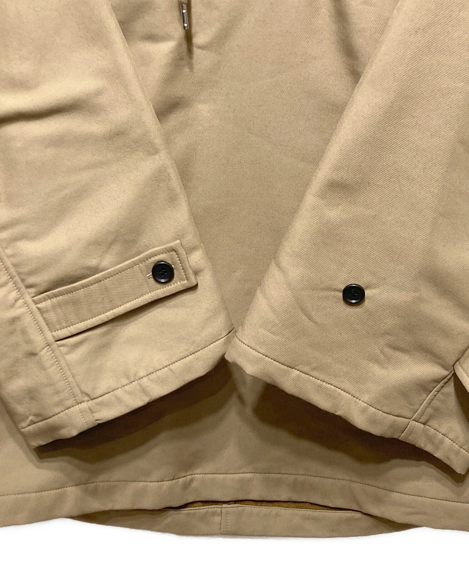 中古・古着通販】CLANE (クラネ) SIDE OPEN WIDE ANORAK ベージュ