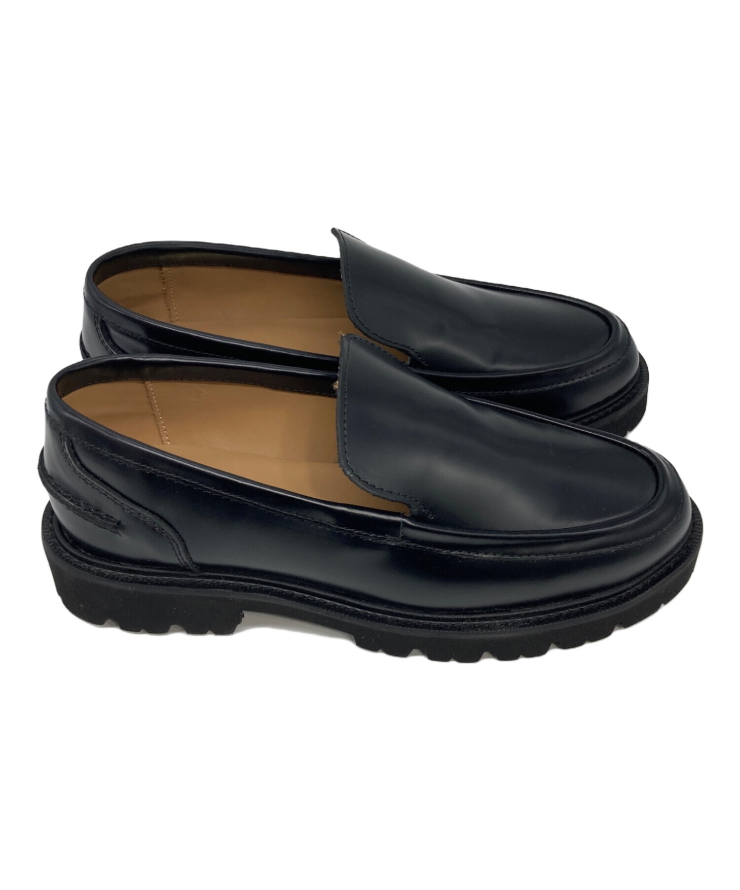 中古・古着通販】Caminando (カミナンド) Plain Loafers ブラック