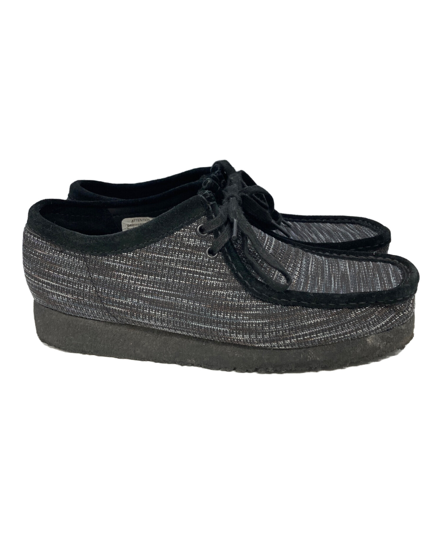Clarks Originals BoTT ブラックデッキシューズ 中古・古着通販】BoTT (ボット) CLARKS (クラークス) シューズ