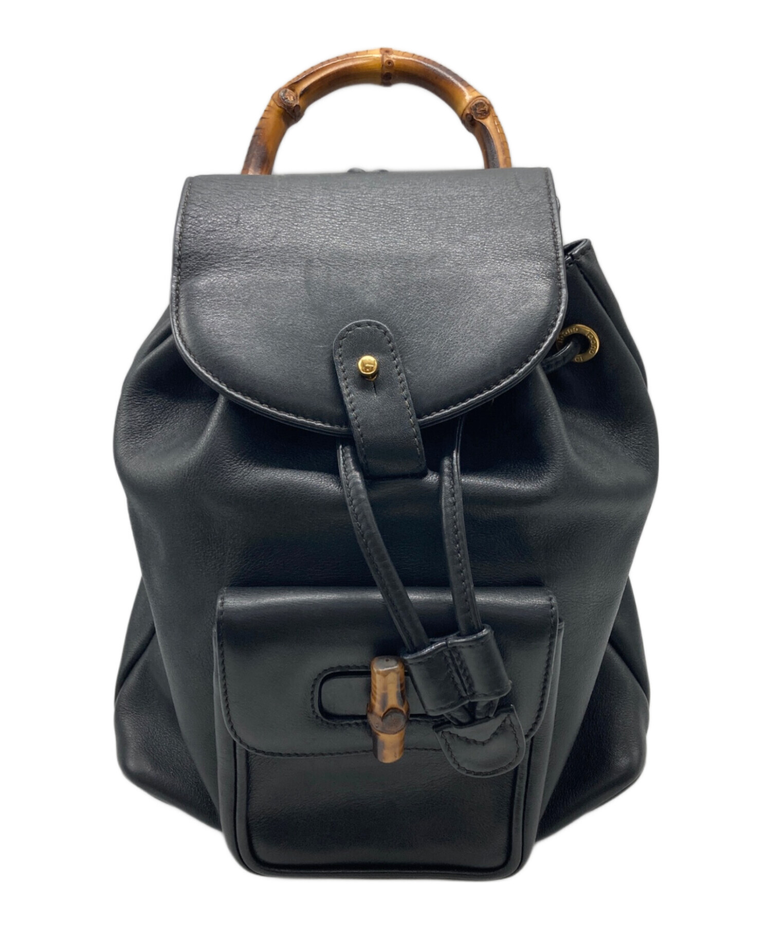 中古・古着通販】GUCCI (グッチ) バンブーハンドルミニリュック