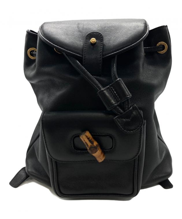 中古・古着通販】GUCCI (グッチ) バンブーハンドルミニリュック