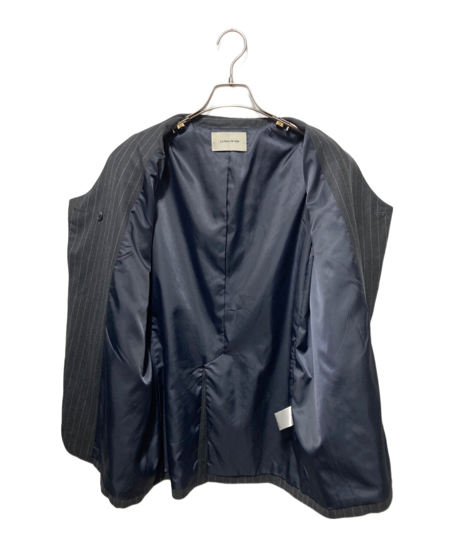 中古・古着通販】la peau de gem (ラポドゥジェム) ピンタックノー