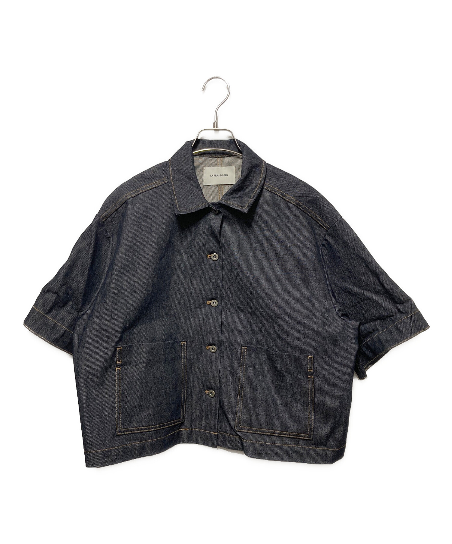 中古・古着通販】la peau de gem (ラポドゥジェム) S/Sデニム