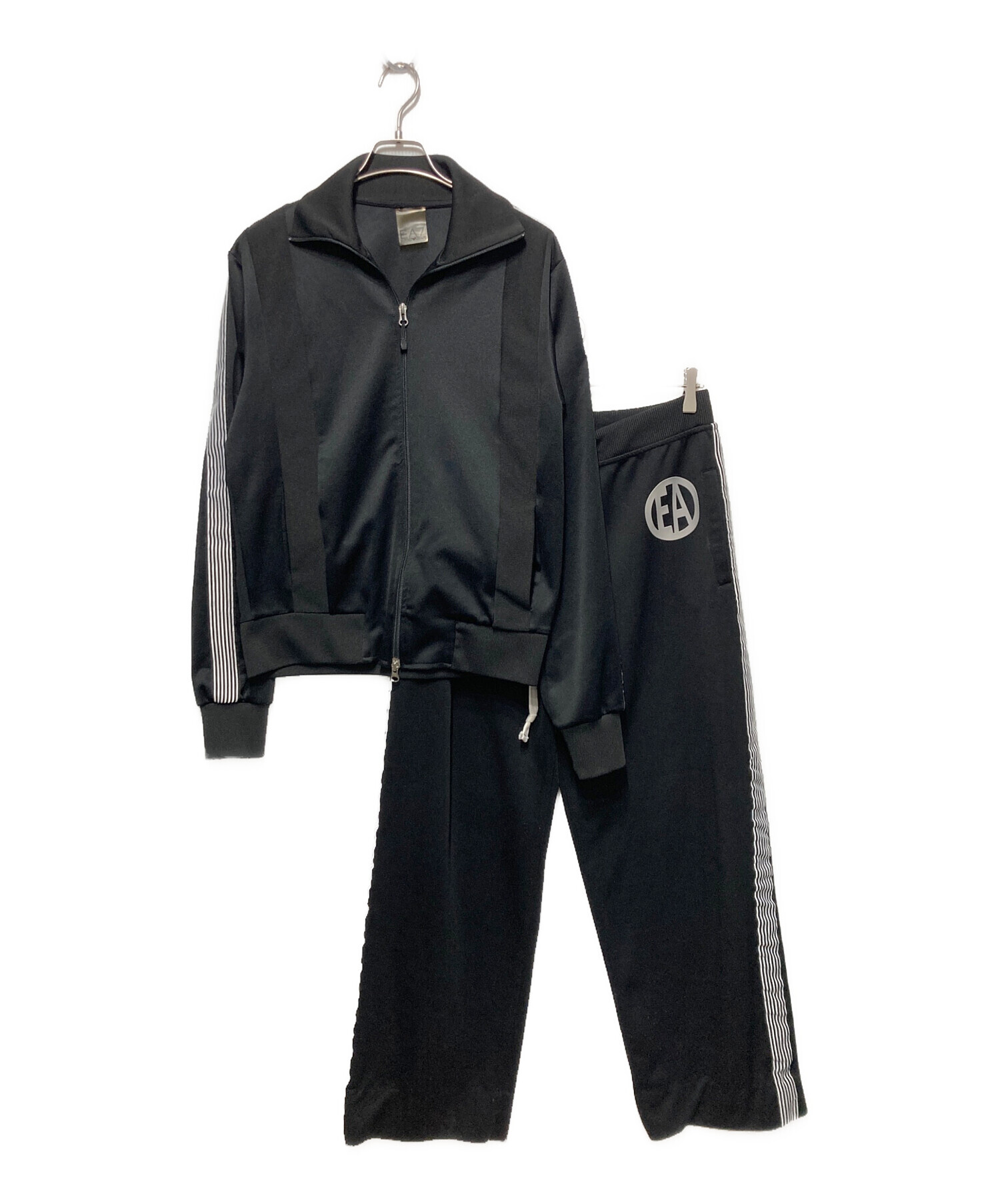 エンポリオアルマーニ　セットアップ　ブラック EA7 EMPORIO ARMANI エアセッテ エンポリオアルマーニ セットアップ