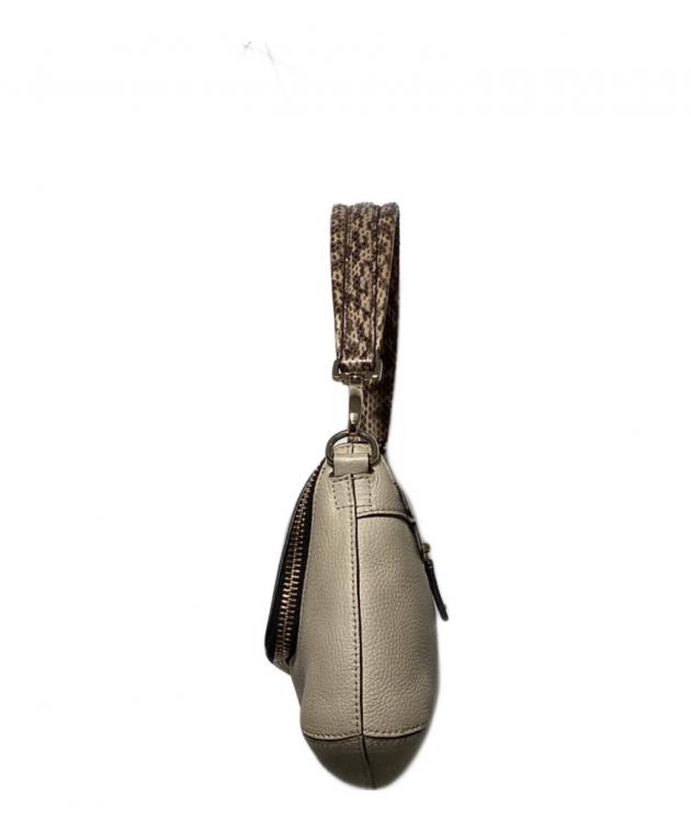 アニヤハインドマーチ maxi zip top handle バッグ　グレージュ 中古・古着通販】ANYA HINDMARCH (アニヤ・ハインドマーチ) マキシ
