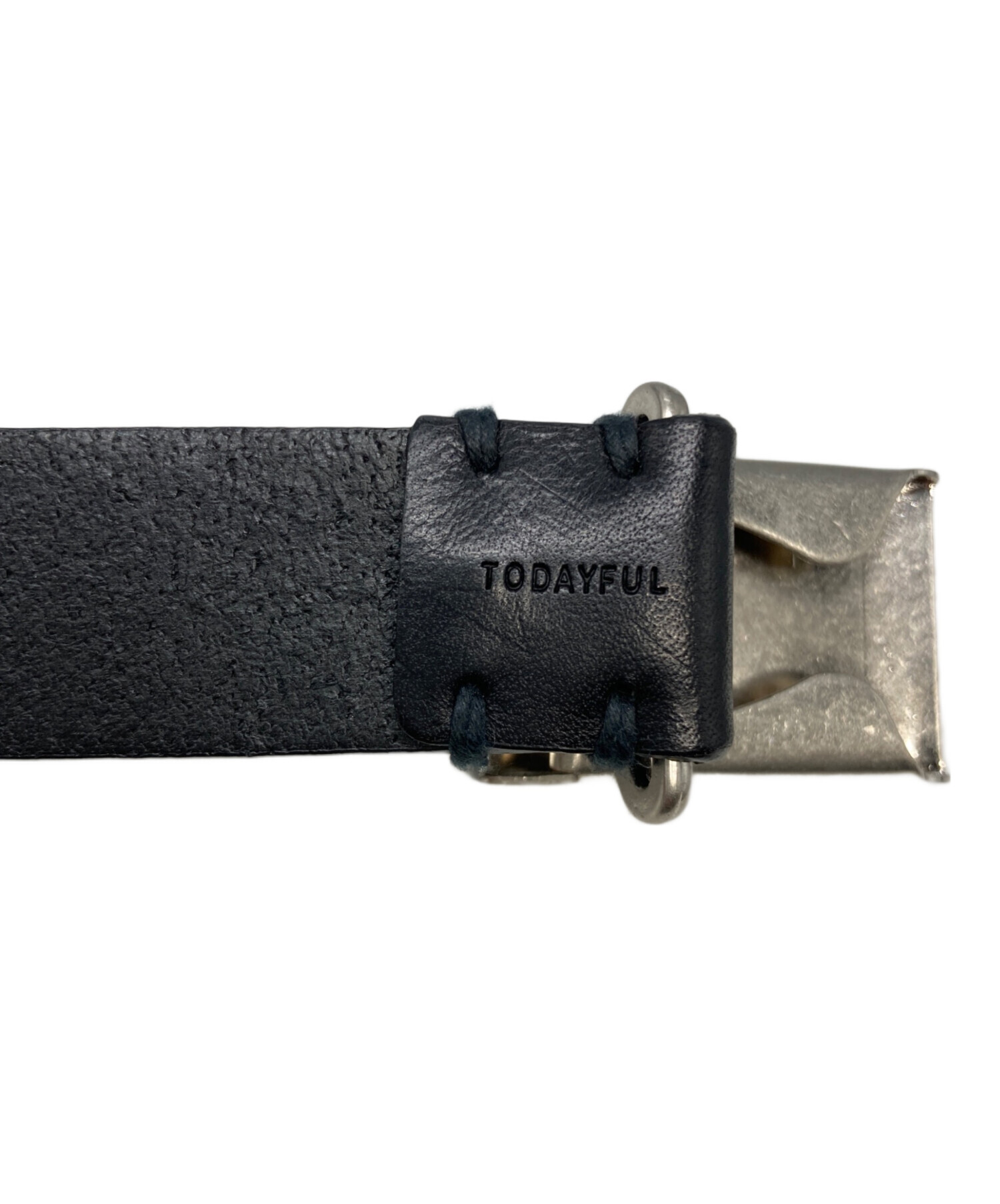 中古・古着通販】TODAYFUL (トゥデイフル) Cowl leather Gacha belt