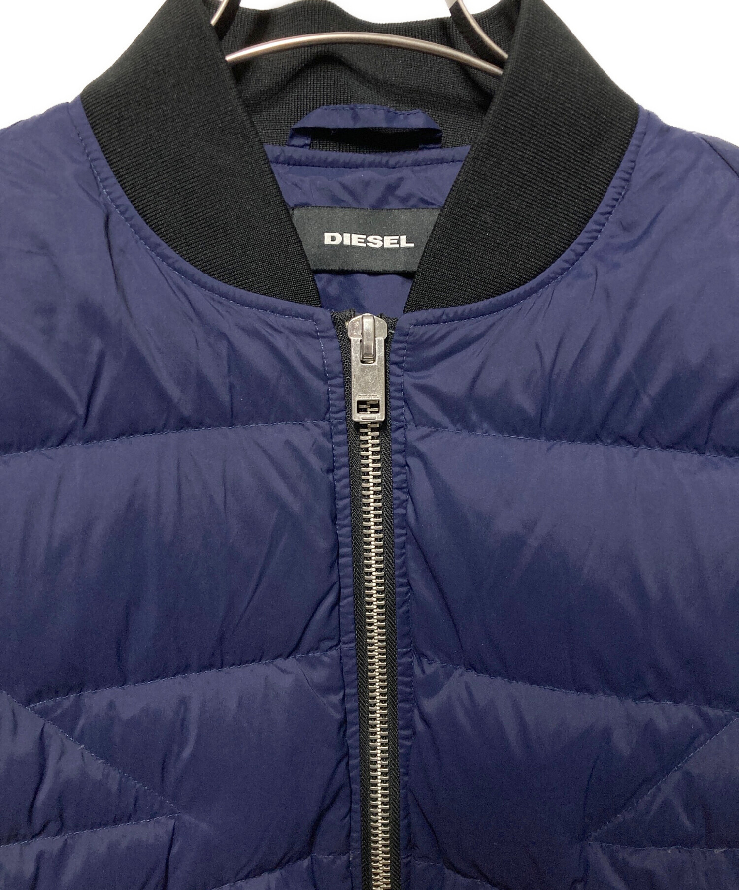 中古・古着通販】DIESEL (ディーゼル) ダウンジャケット ネイビー