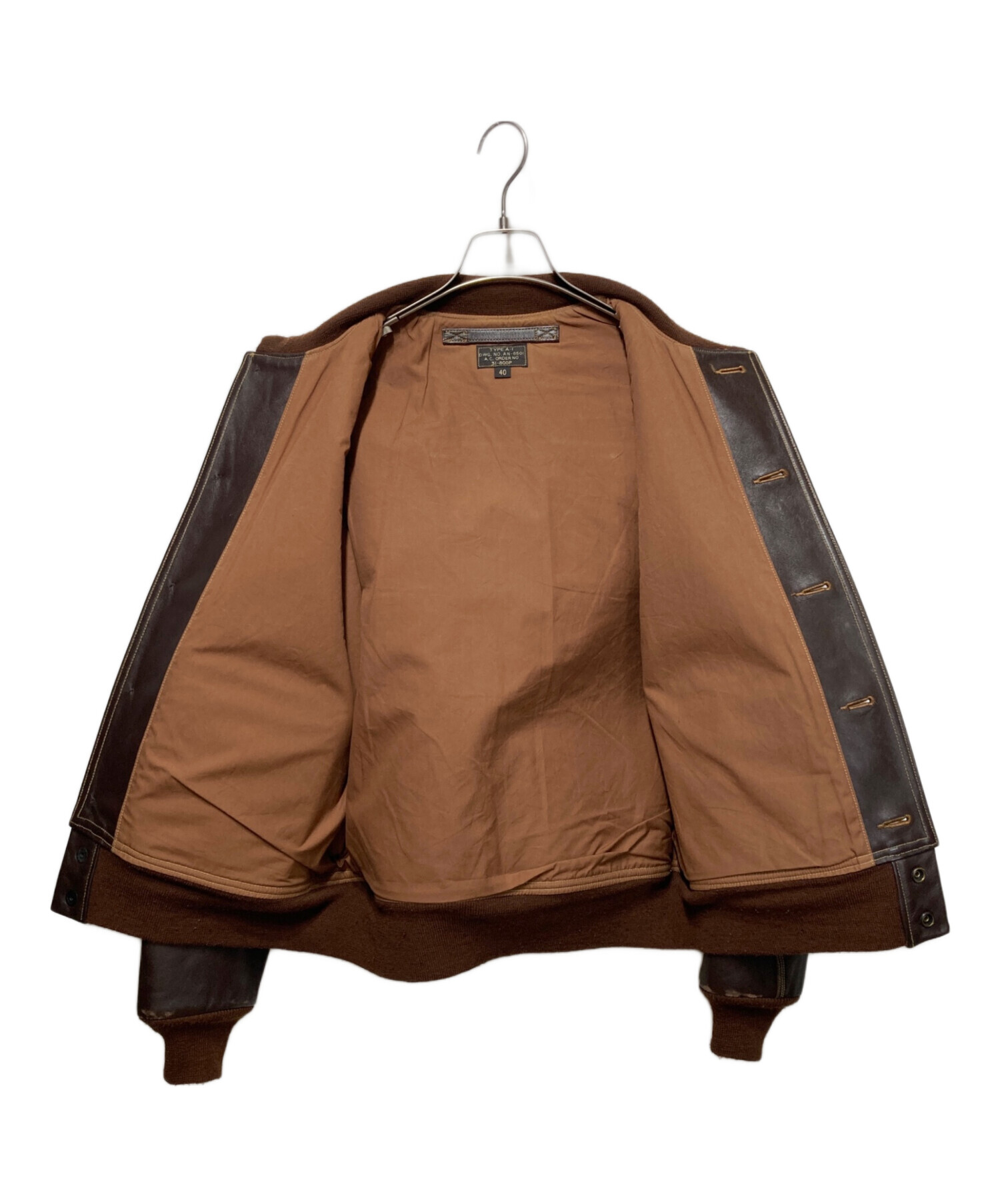 中古・古着通販】BUZZ RICKSON'S (バズリクソンズ) Type A-1レザー