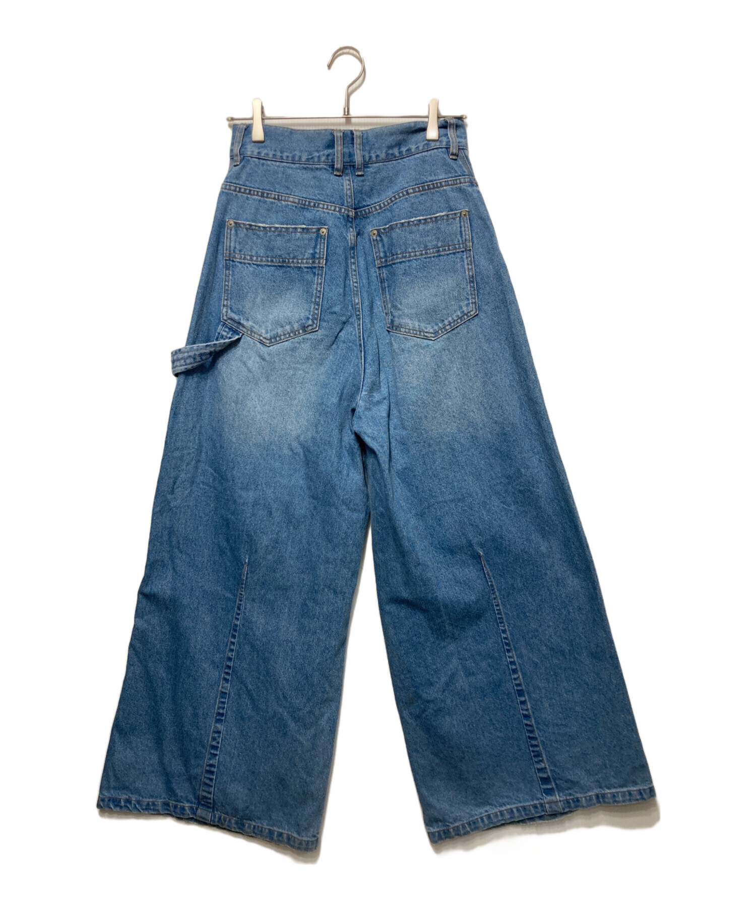 【MAISON SPECIAL】 バギー デニム カーゴパンツ GRY 0サイズ 中古・古着通販】MAISON SPECIAL (メゾンスペシャル) バギーペインター