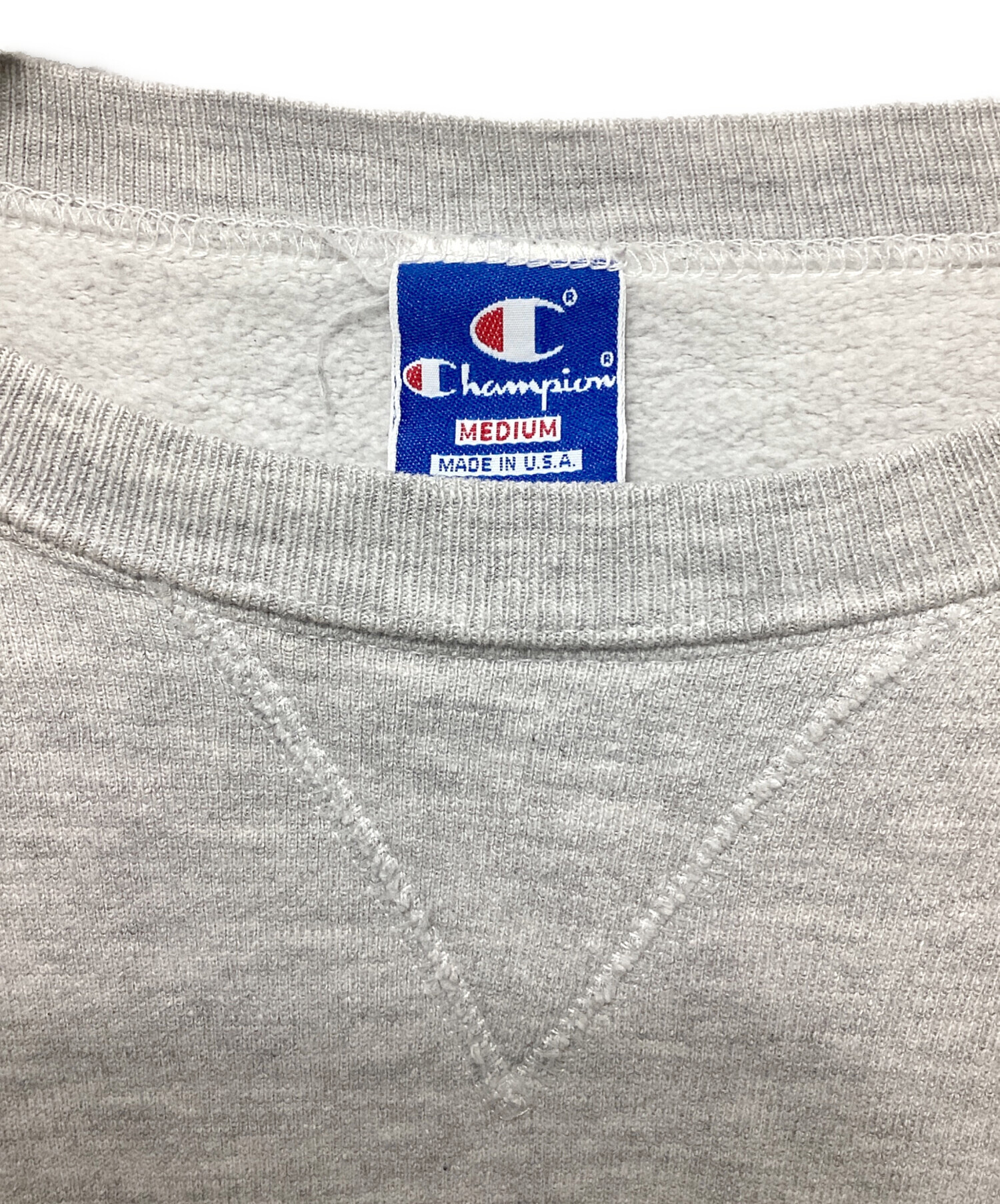 両面プリント！Champion 90年代スウェットSTANFORD グレー 中古・古着通販】Champion (チャンピオン) 90'S プリントスウェット