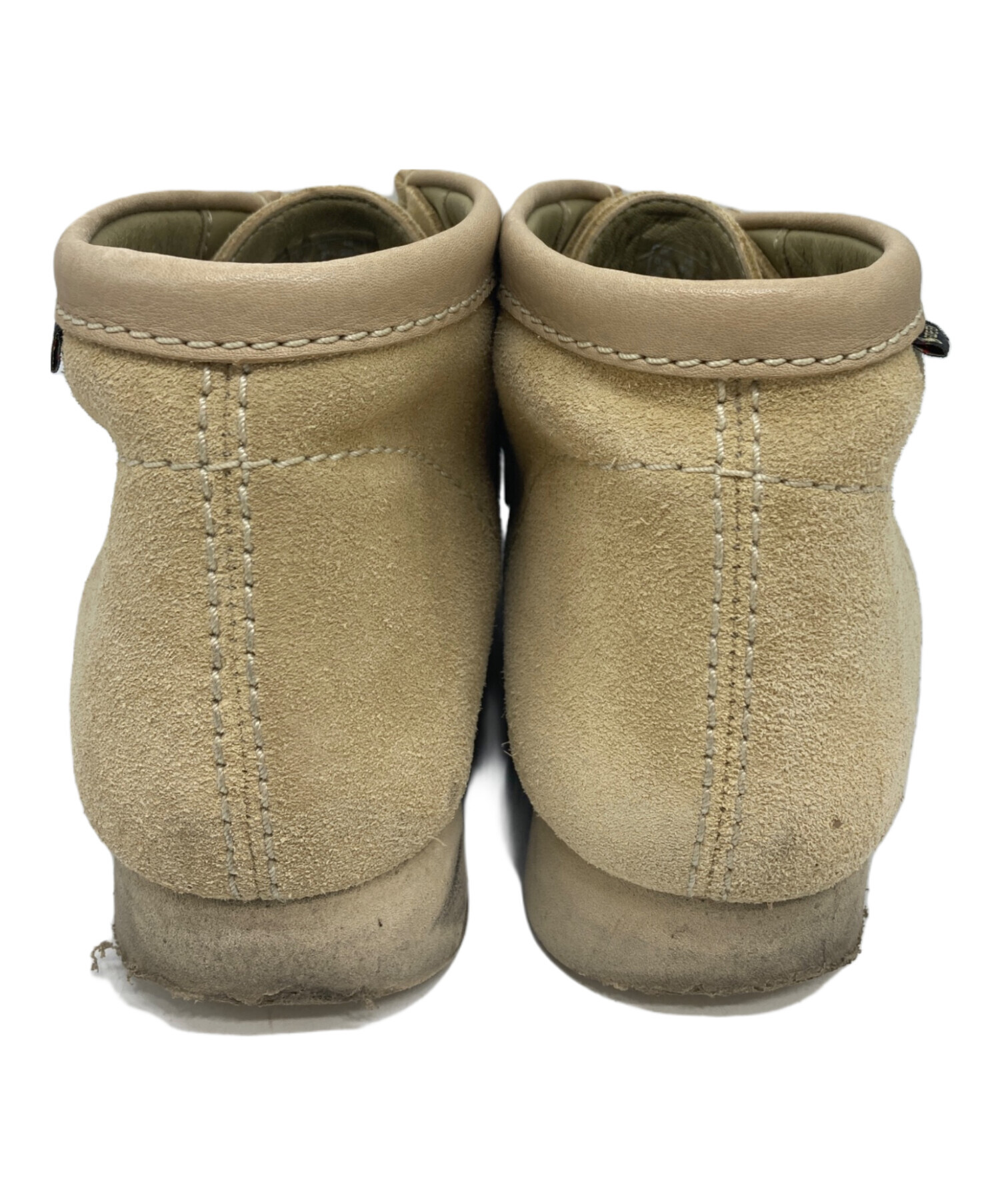 中古・古着通販】CLARKS (クラークス) ワラビーブーツ ベージュ サイズ