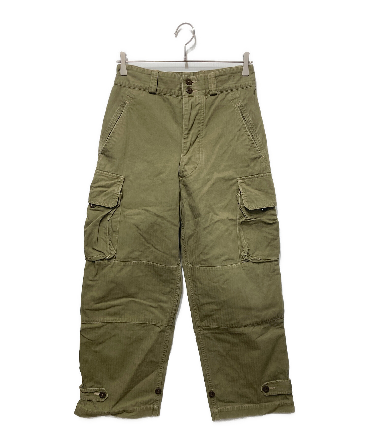 中古・古着通販】orSlow (オアスロウ) M-47カーゴパンツ カーキ サイズ 