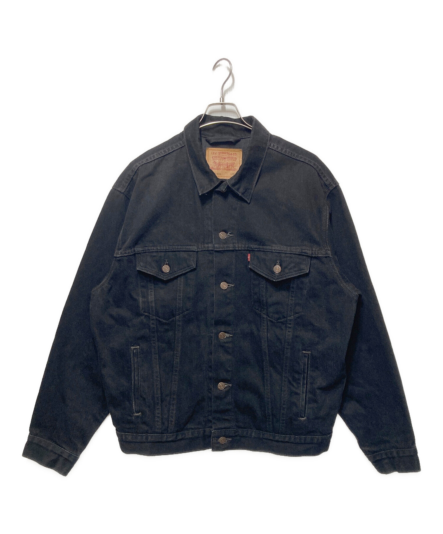 中古・古着通販】LEVI'S (リーバイス) 90'S ブラックデニムジャケット