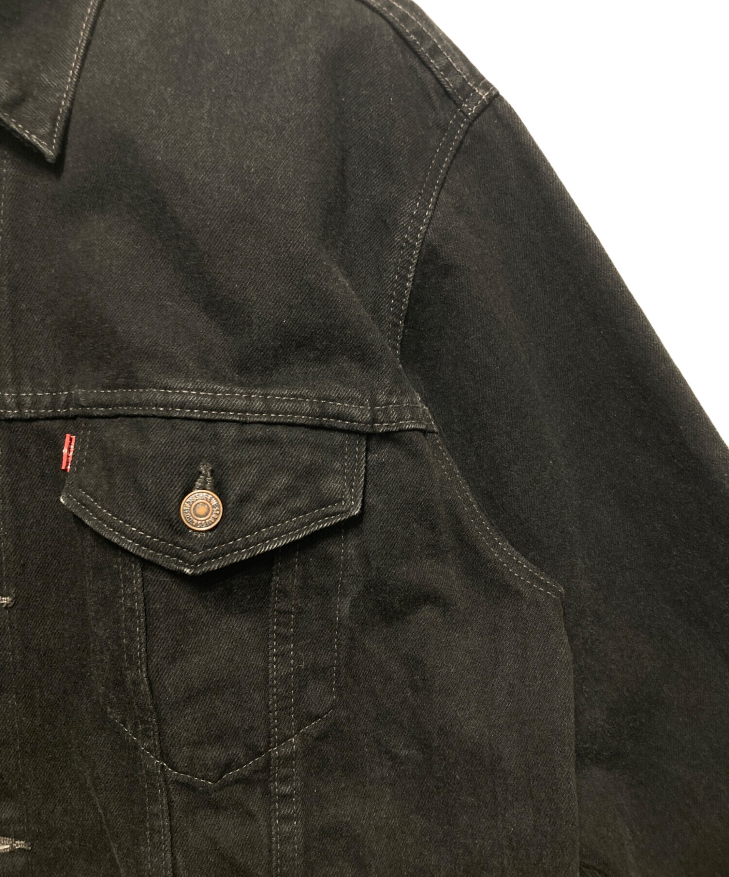 中古・古着通販】LEVI'S (リーバイス) 90'S ブラックデニムジャケット