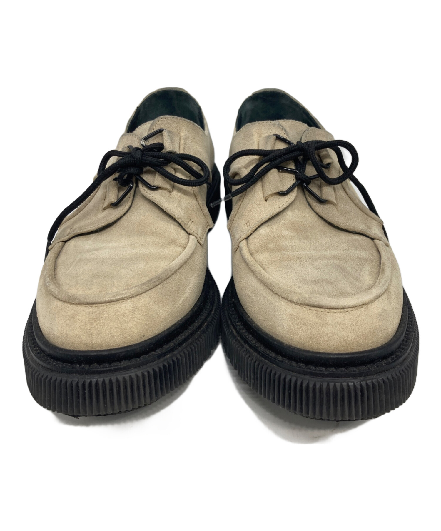 中古・古着通販】ADIEV (アデュー) スウェードレザーシューズ ベージュ