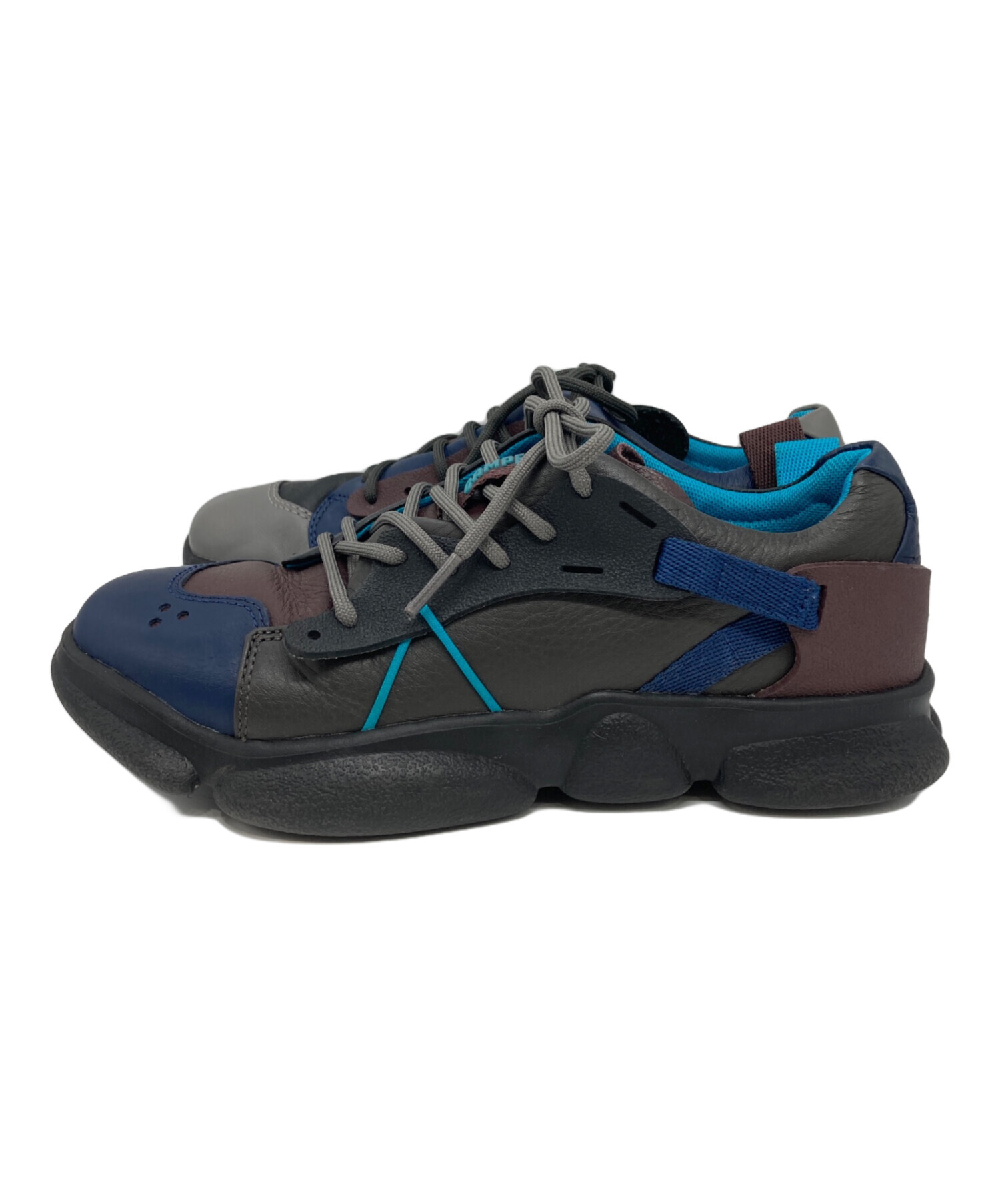 中古・古着通販】CAMPER (カンペール) スニーカー グレー×ブルー 