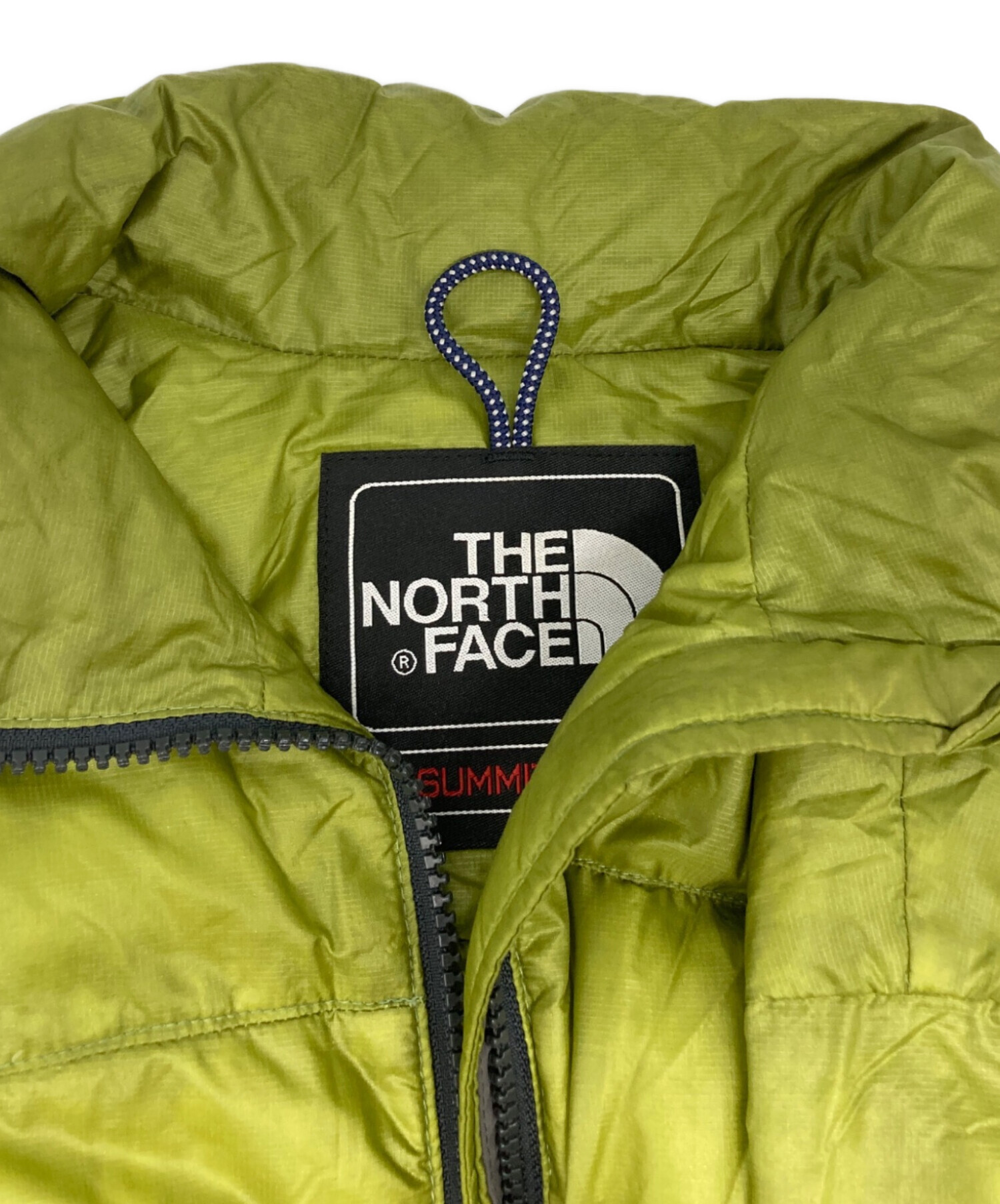 【中古】  ダウンジャケット サイズM グリーン[79][240079026505] 中古・古着通販】THE NORTH FACE (ザ ノース フェイス) ダウン