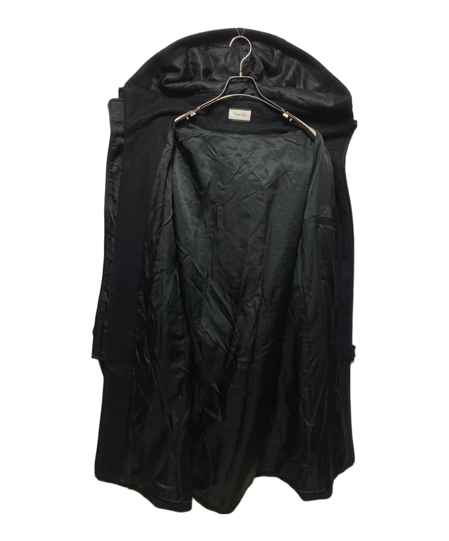 中古・古着通販】TAAKK (ターク) ウールカシミヤフーデッドコート