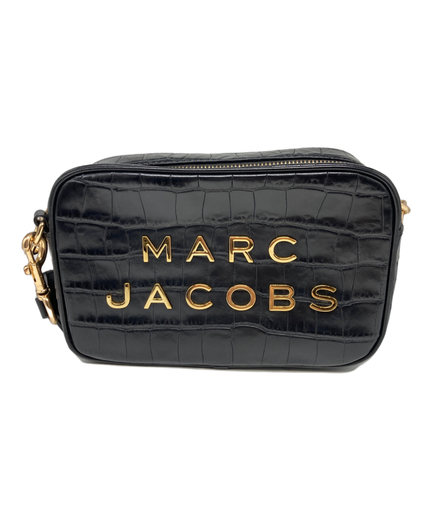 MARC JACOBS マークジェイコブス ショルダーバッグ  黒 【古着】【中古】【送料無料】 中古・古着通販】MARC JACOBS (マークジェイコブス) MARC JACOBS ザ