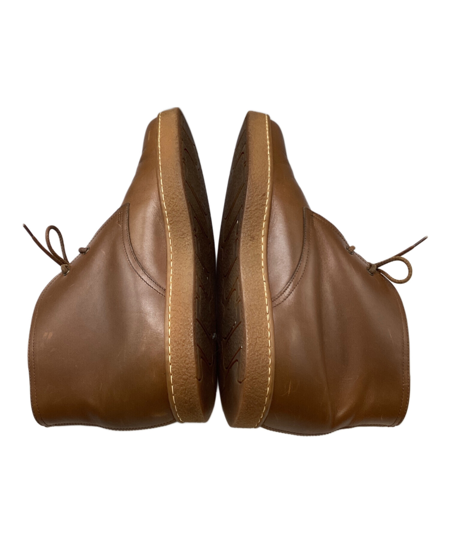 中古・古着通販】JOHN LOBB (ジョンロブ) アンクルブーツ ブラウン