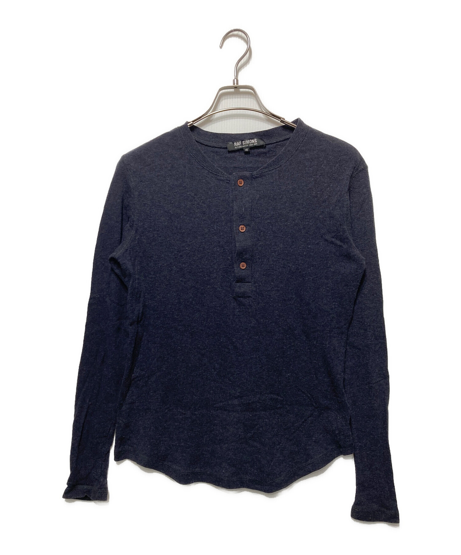 中古・古着通販】RAF SIMONS (ラフシモンズ) ヘンリーネックカットソー