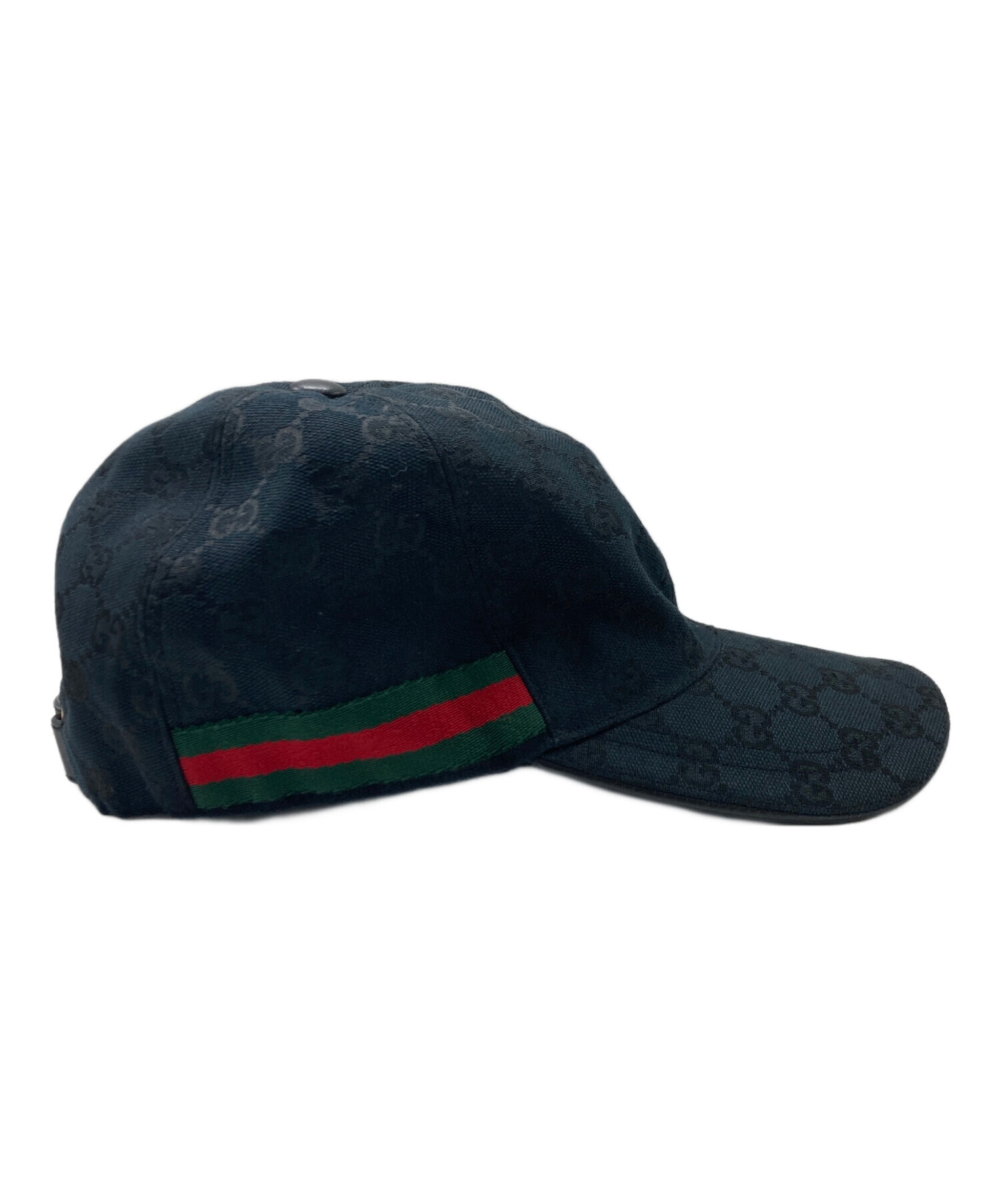 中古・古着通販】GUCCI (グッチ) GGキャンバスベースボールキャップ