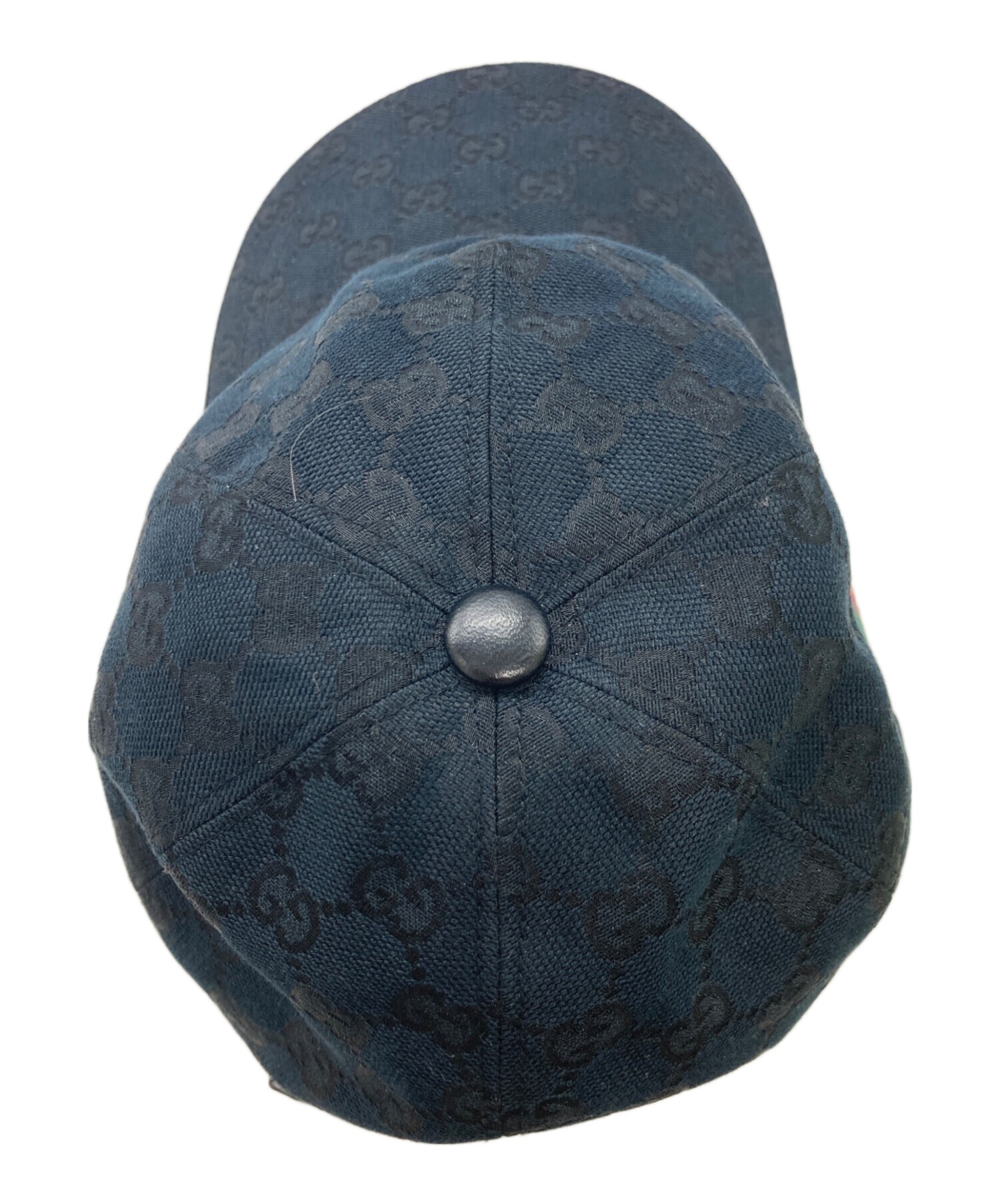 中古・古着通販】GUCCI (グッチ) GGキャンバスベースボールキャップ