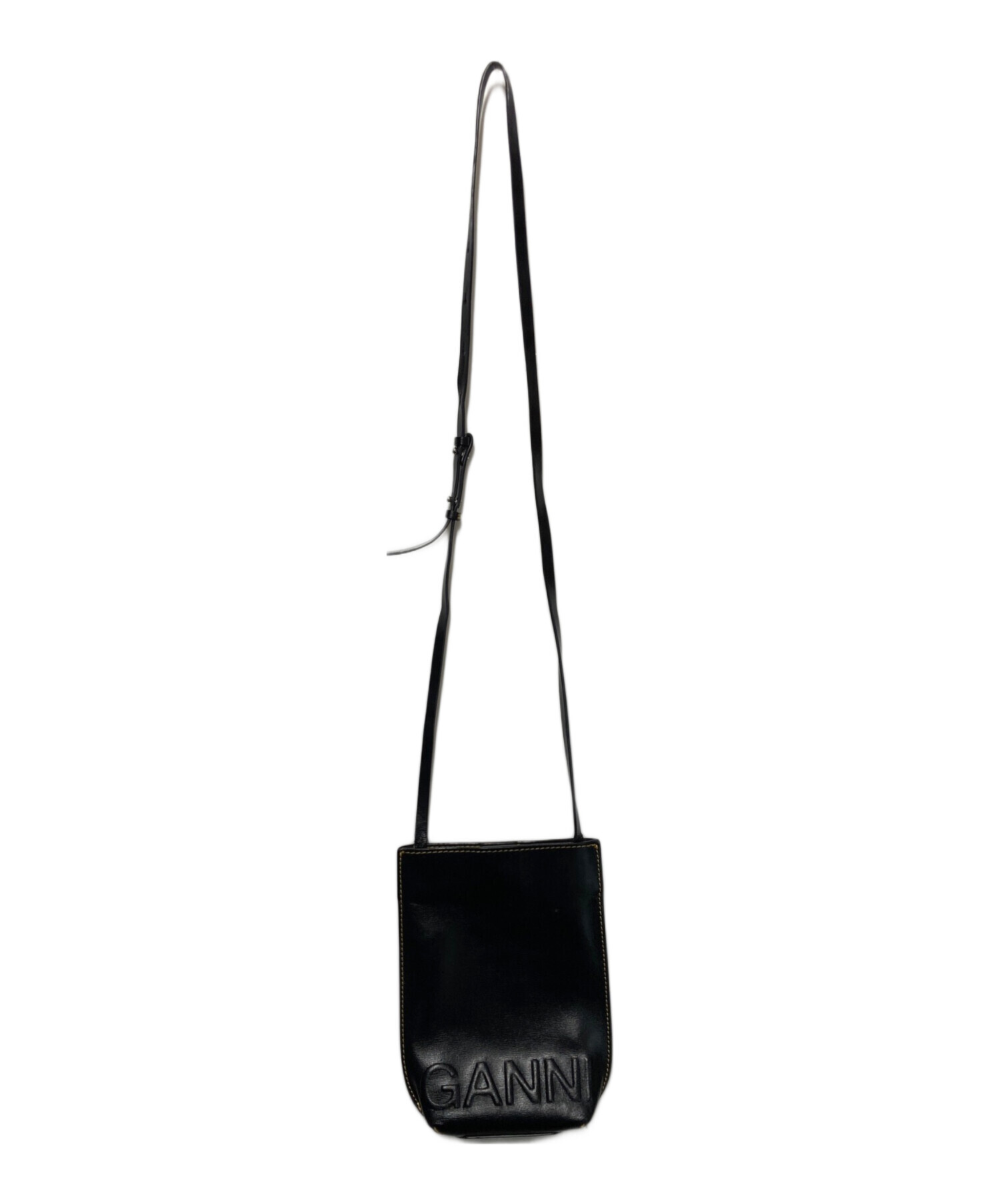 中古・古着通販】GANNI (ガニー) ショルダーバッグ ブラック｜ブランド 