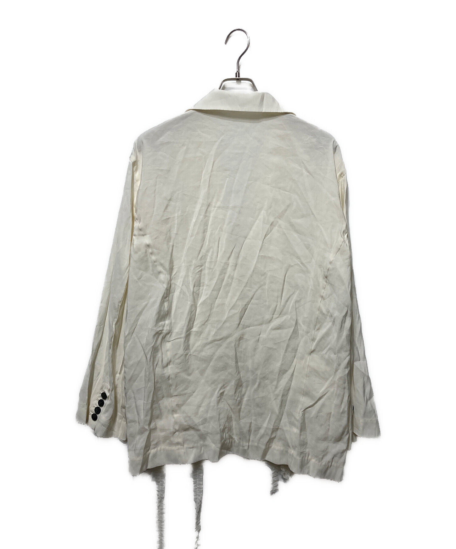 中古・古着通販】Andequal (アンドコール) tulle pattern sheer jacket 