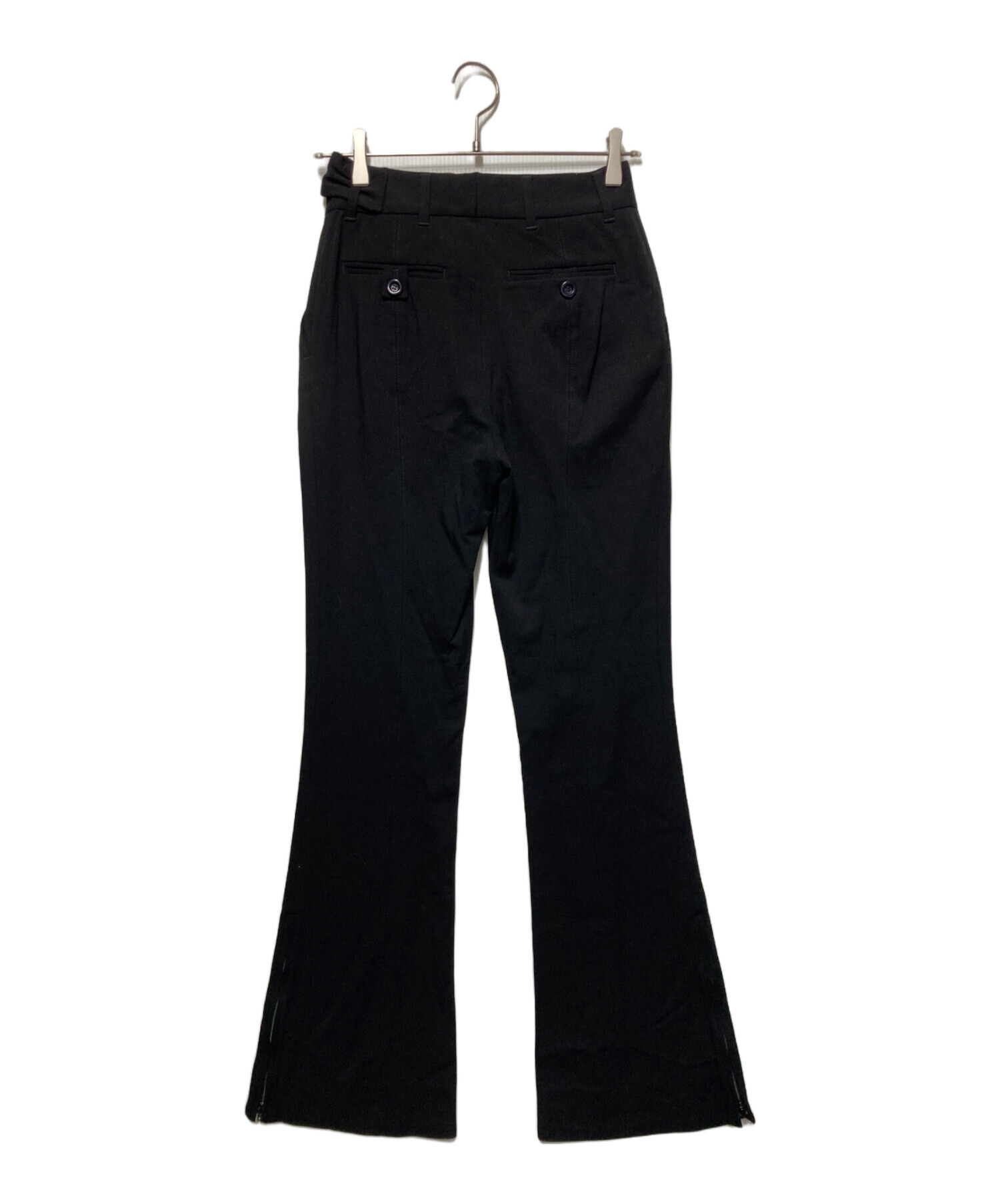 Acne Studios スラックス　フレアパンツ 中古・古着通販】Acne studios (アクネ ストゥディオズ) 裾ジップ