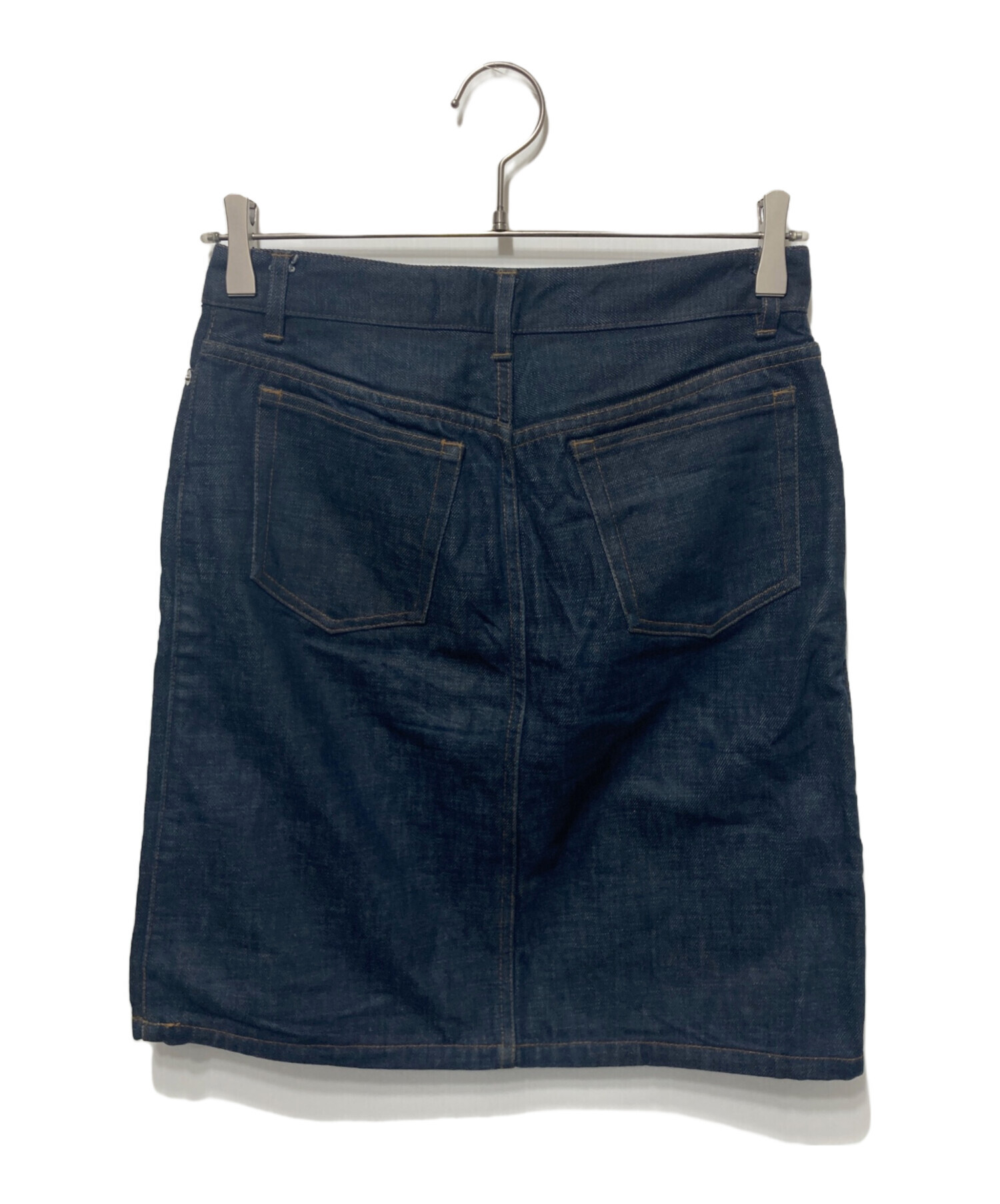 【専用】APC A.P.C. スタンダードスカート　デニムミニ　インディゴ 中古・古着通販】A.P.C. (アーペーセー) デニムミニスカート