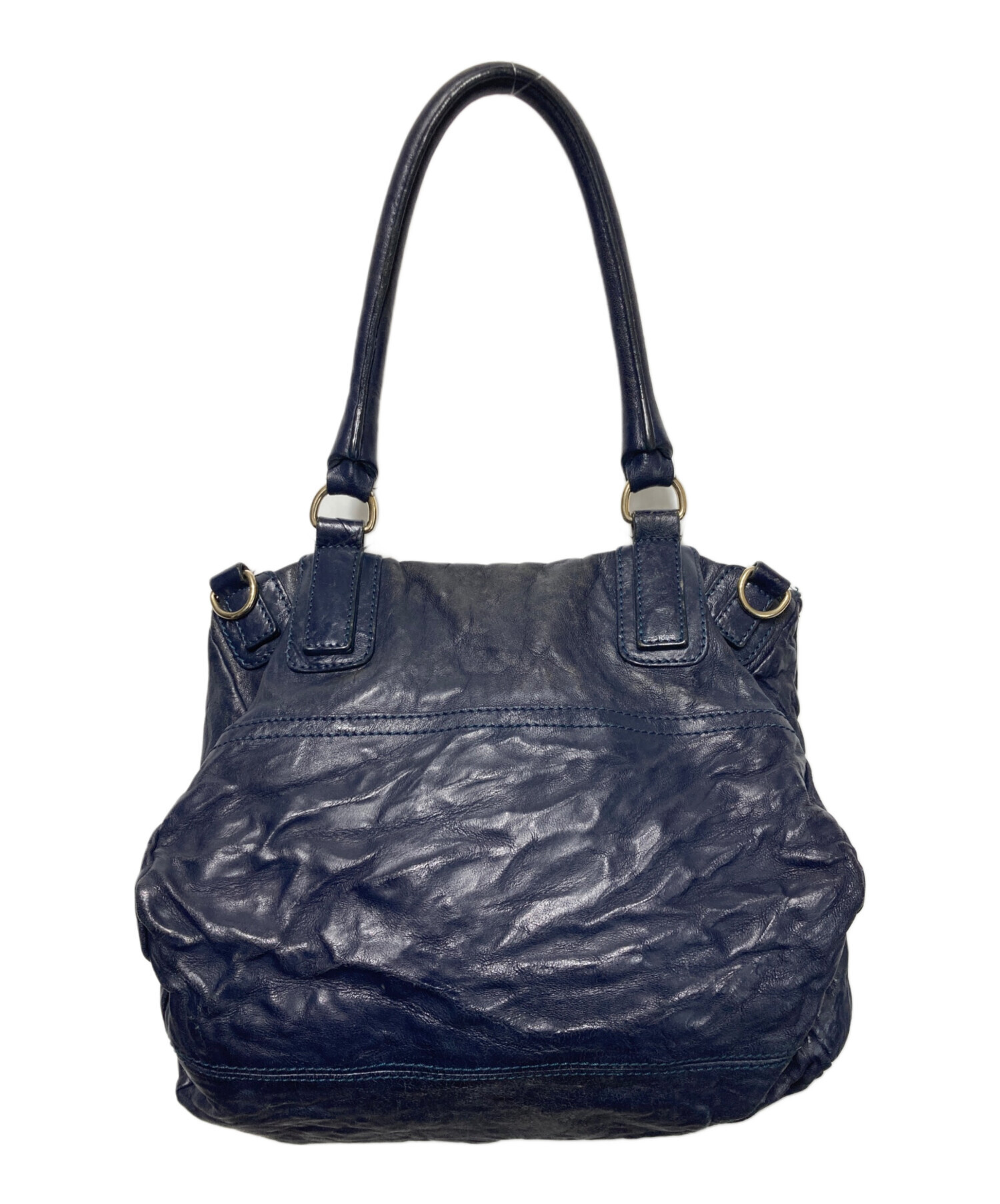 中古・古着通販】GIVENCHY (ジバンシィ) 2WAYバッグ ネイビー