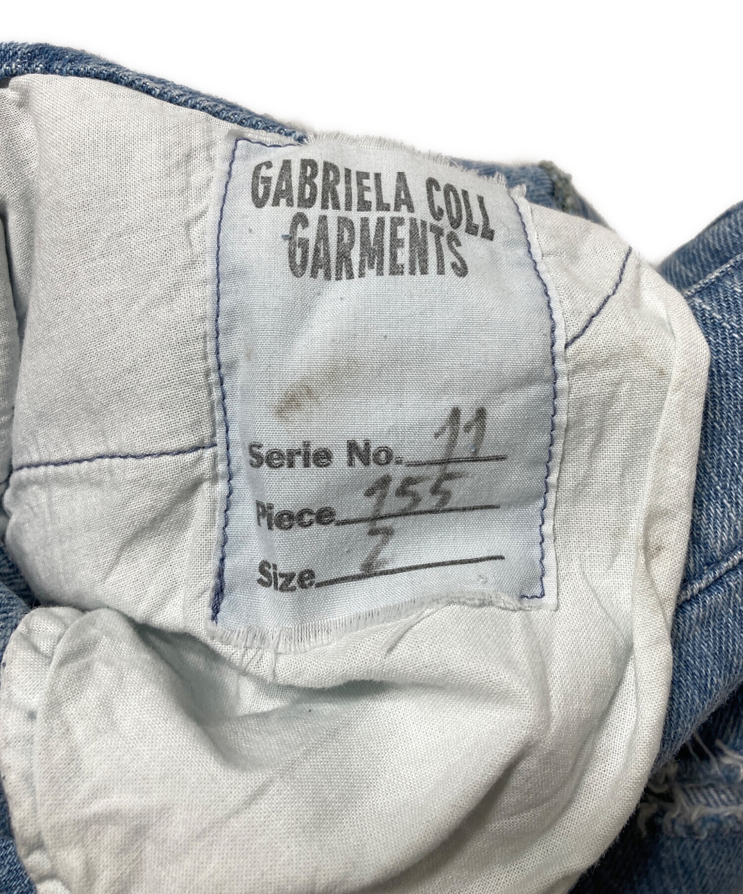 gabriela coll garments デニムパンツ 中古・古着通販】gabriela coll garments (ガブリエラコールガーメンツ