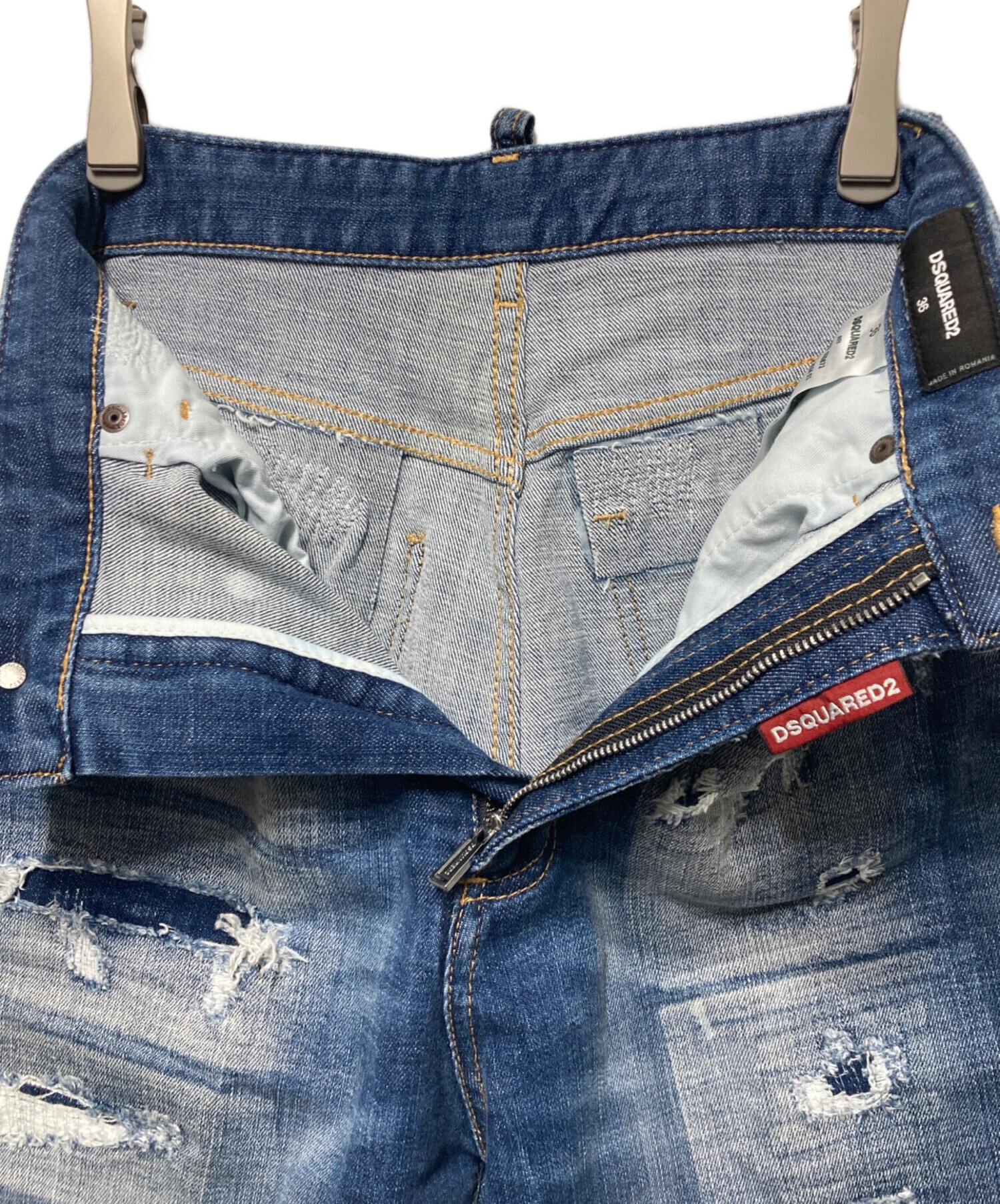 中古・古着通販】DSQUARED2 (ディースクエアード) デニムパンツ 