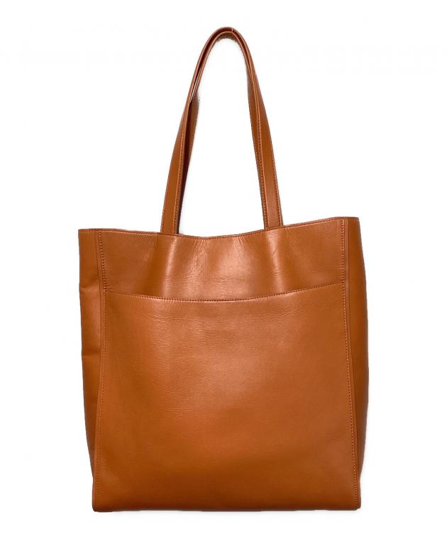 本物 ポールスミス Paul Smith レザー ショルダーバッグ トートバッグ ブラウン バッグ 中古 Paul Smith - PaulSmith(ポールスミス) ショルダーバッグ - ブラウン