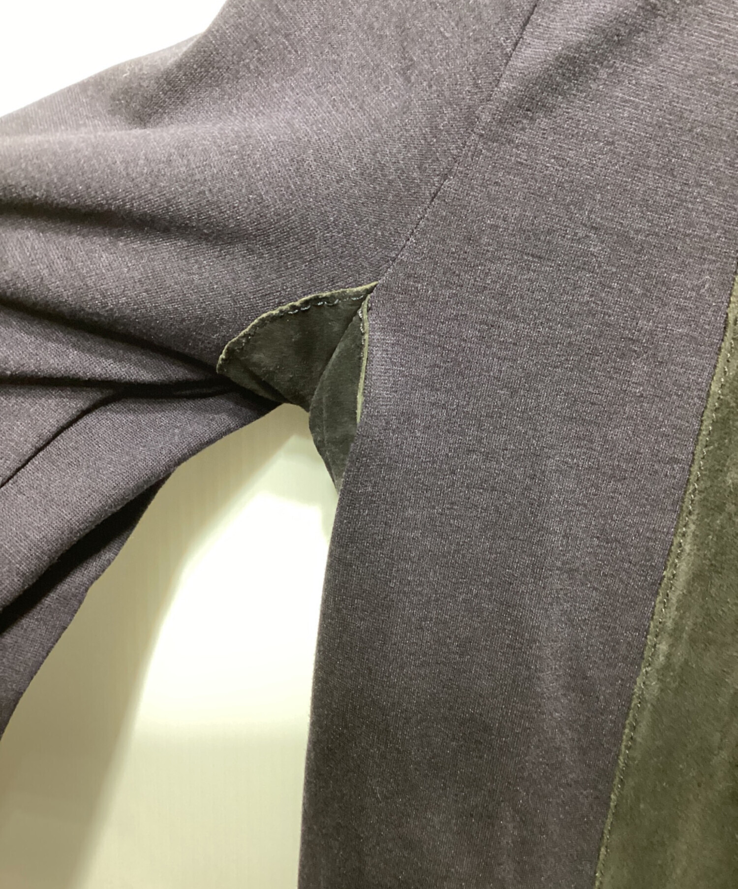 ARMANI Collezioni スウェードブルゾン Giorgio Armani Suede Knit Full-Zip Jacket | Saks Fifth Avenue